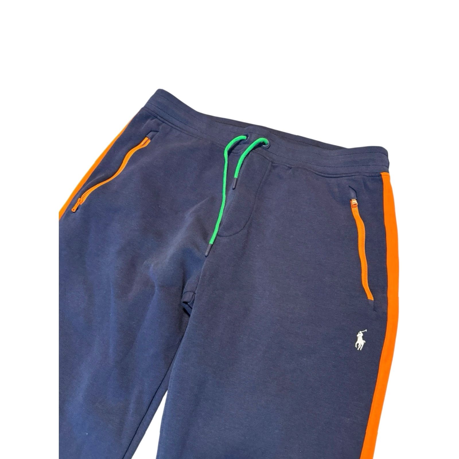 Polo Ralph Lauren Polo Ralph Lauren 2022 US Open Ball Crew Jogger Pants Navy Orange XL Tennis Mens Regular Size US XL / EU 56 / 4 - 3 Thumbnail