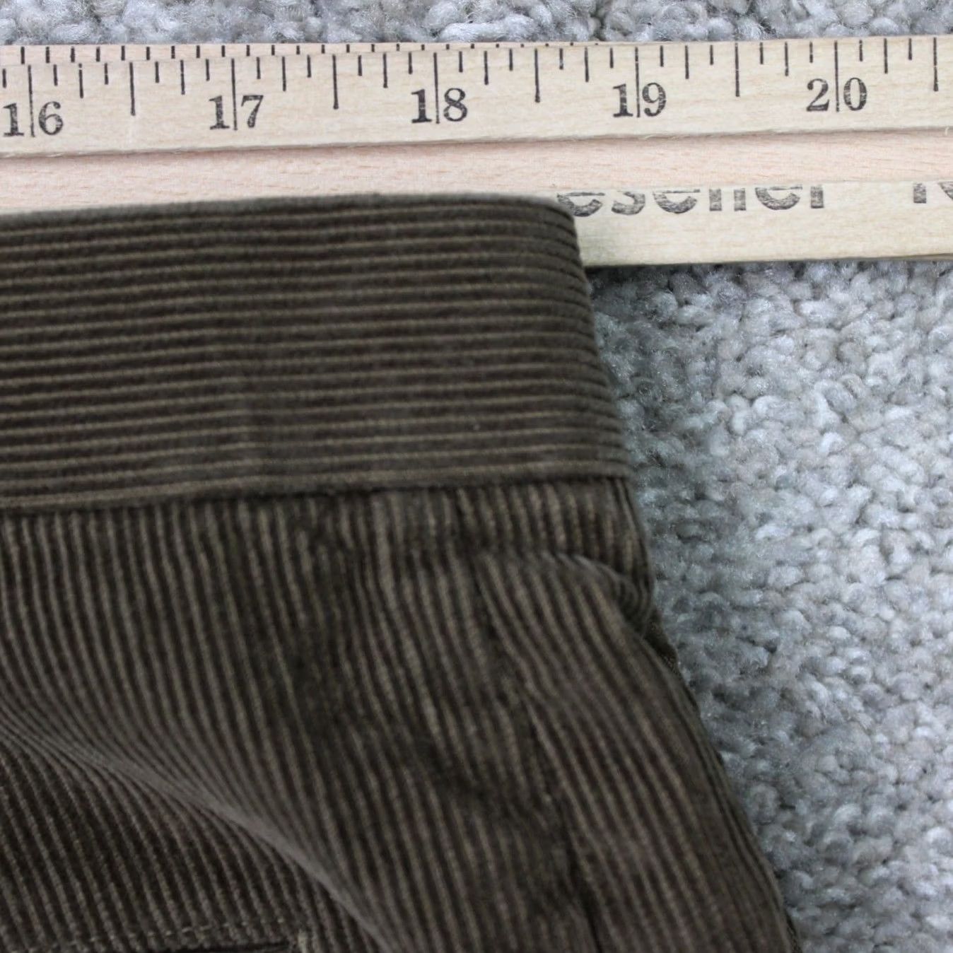 Ralph Lauren LAUREN Ralph Lauren Pants Mens 38x30 Brown Corduroy Flat Front 100% Cotton Chino Dress Pants Men Size US 38 / EU 54 - 7 Thumbnail