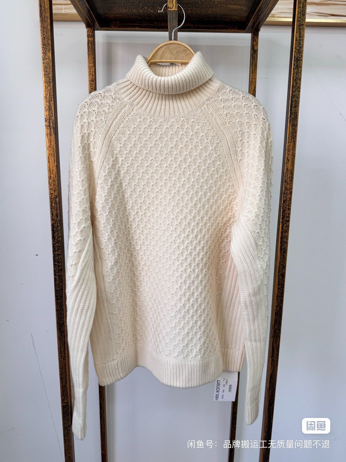 Neil Barrett NEIL BARRETT brand new high neck sweater top Size US S / EU 44-46 / 1 - 1 Thumbnail