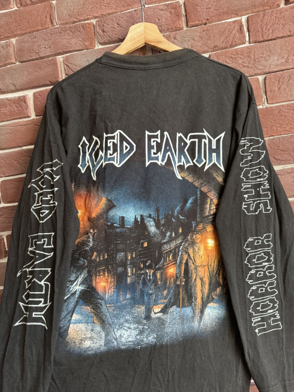 Band Tees Iced Earth 2001 Horror Show Vintage Metal Band Tee 00s L Size US L / EU 52-54 / 3 - 6 Thumbnail