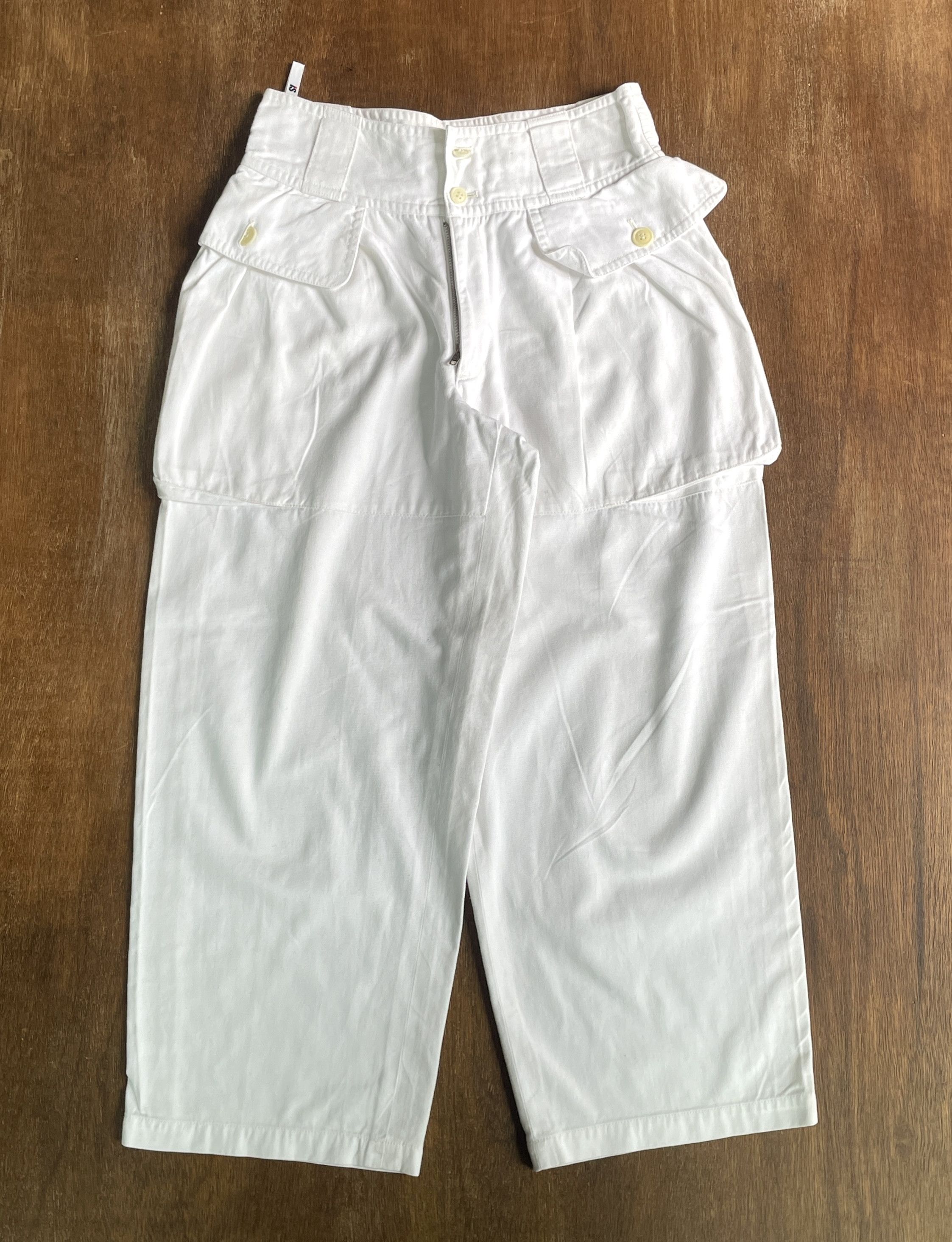 Issey Miyake ISSEY MIYAKE White Balloon Pants Size US 28 / EU 44 - 1 Thumbnail