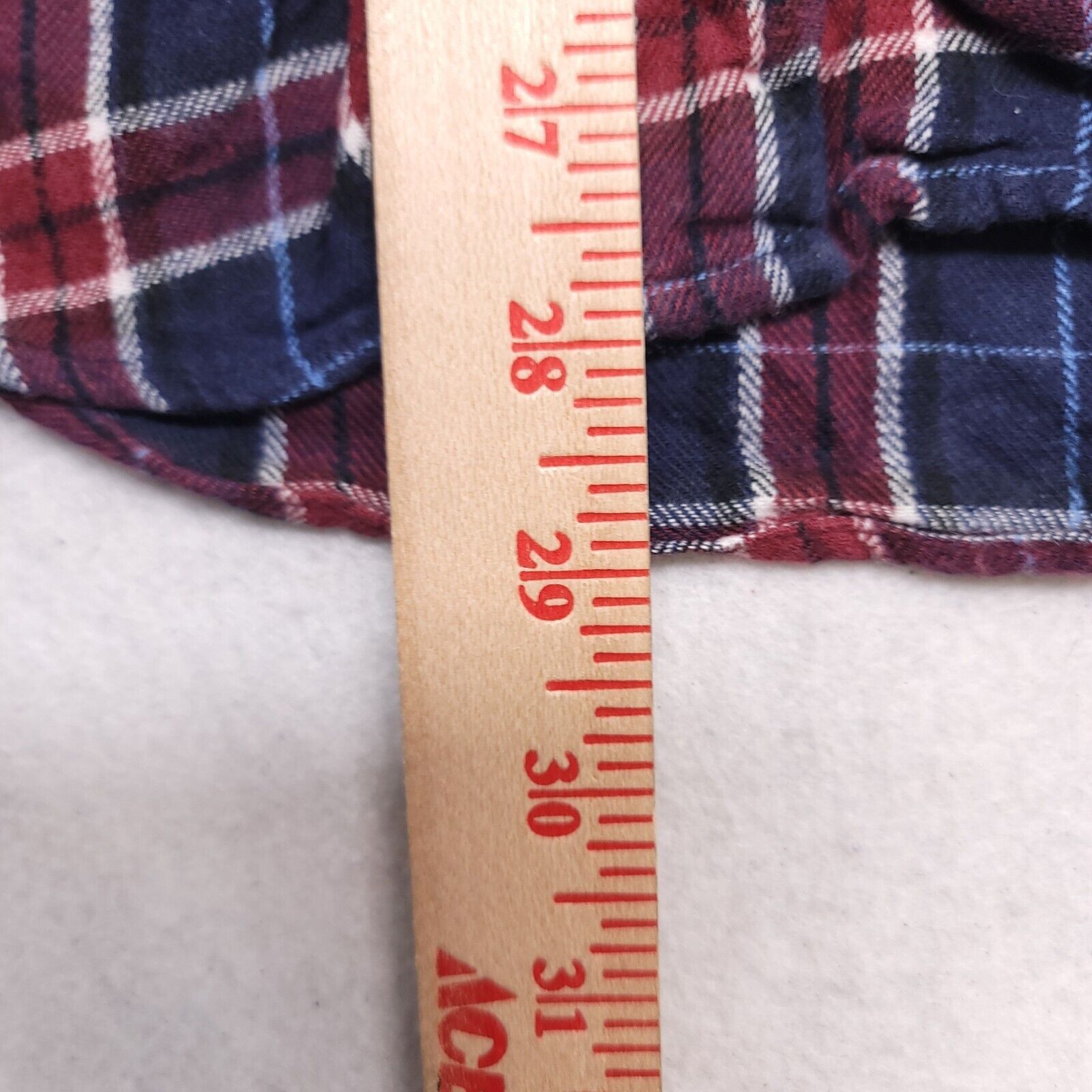 Saddlebred Saddlebred Tartan Flannel Shirt Mens Size Medium M Blue Red Size US M / EU 48-50 / 2 - 7 Thumbnail