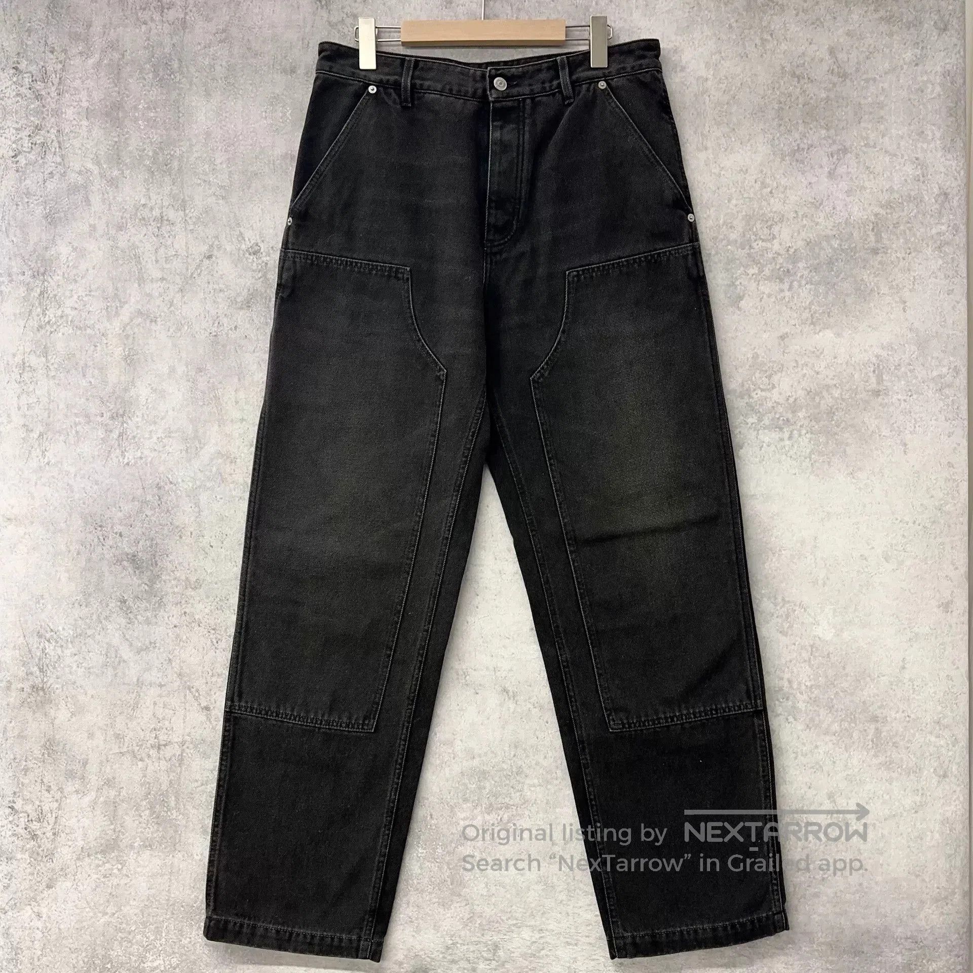DIOR Black Denim Straight.