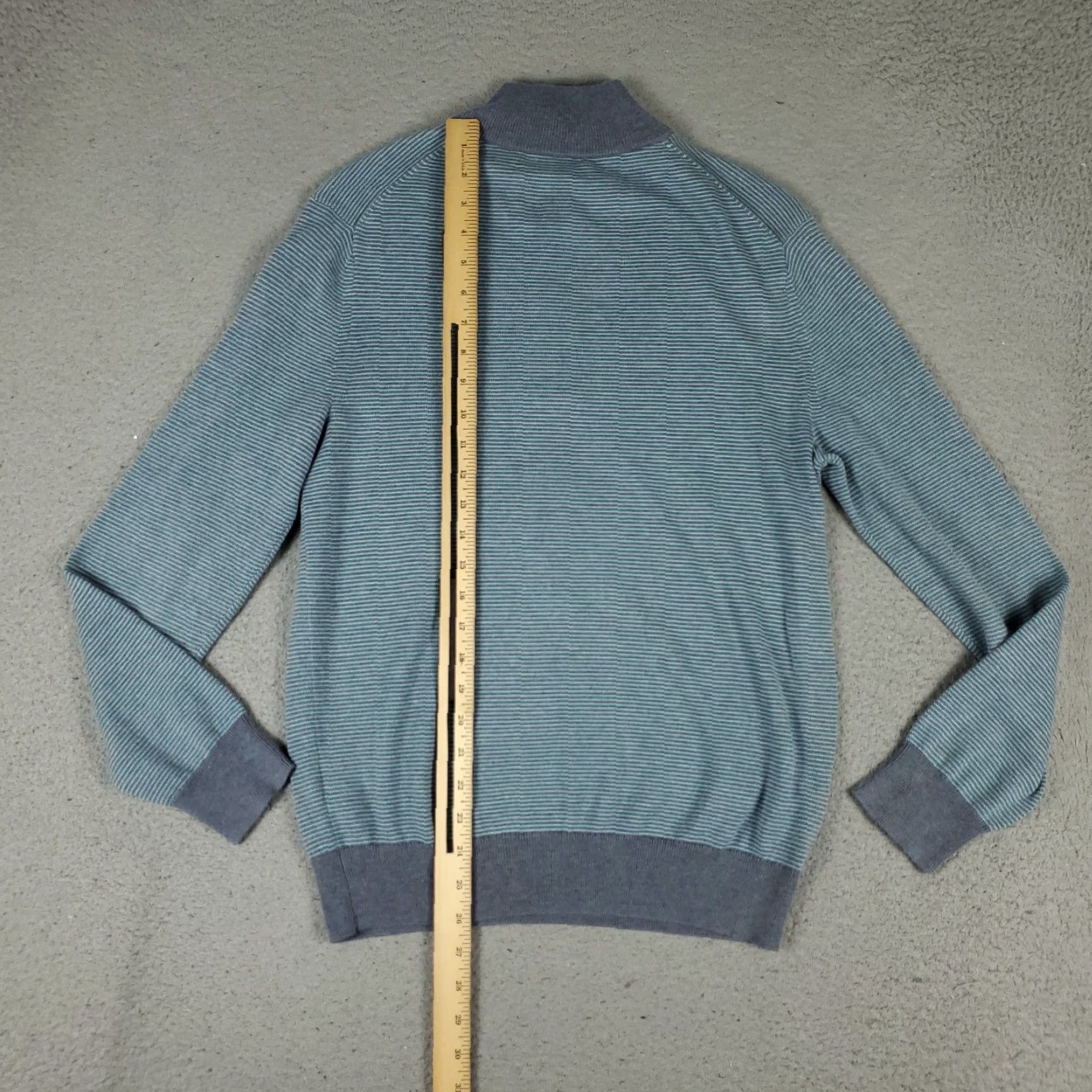 Vineyard Vines VINEYARD VINES Sweater Pullover Mens Small 1/4 Zip Cashmere Blue Casual Preppy Size US S / EU 44-46 / 1 - 5 Thumbnail