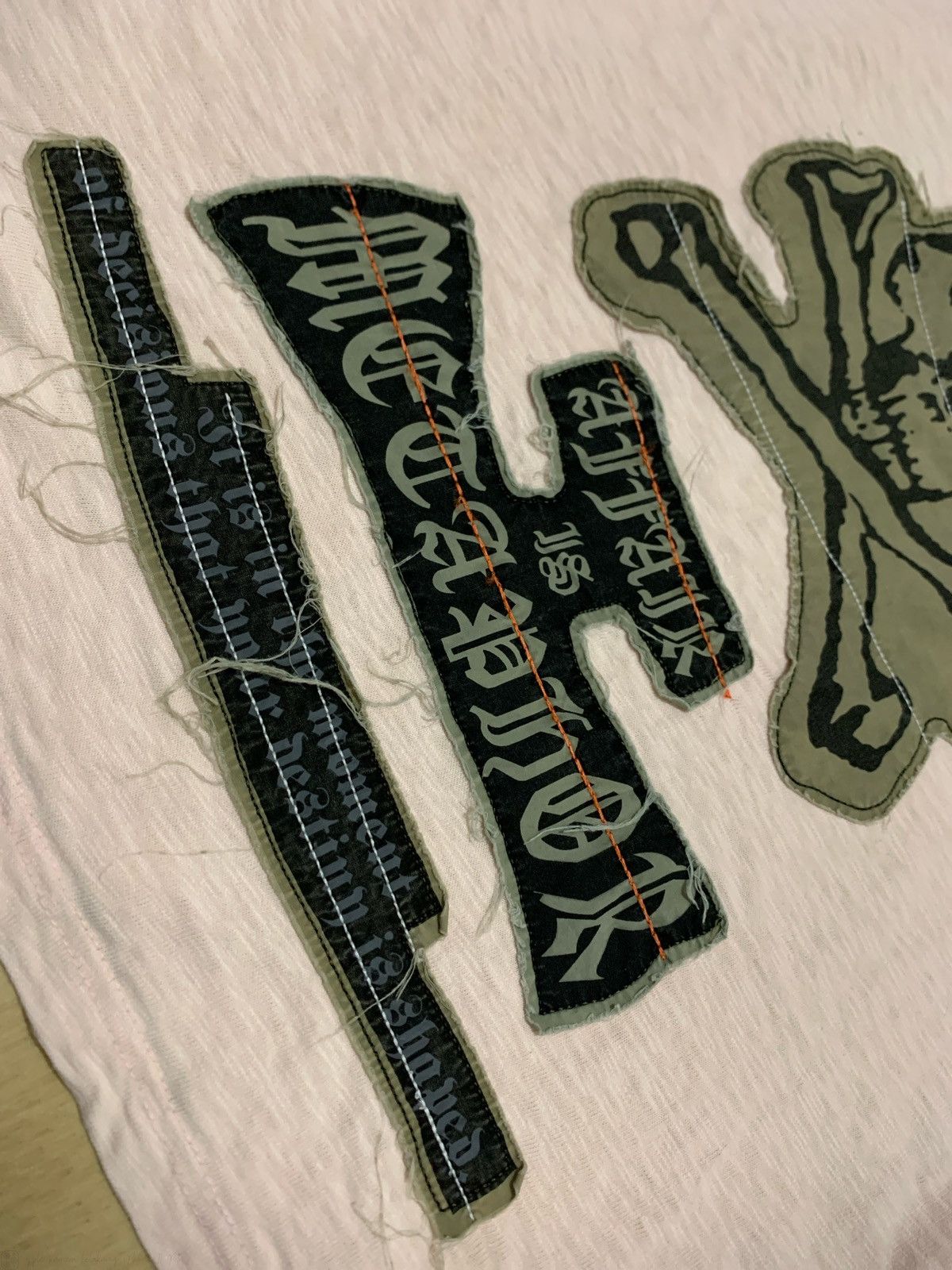 Hysteric Glamour × If Six Was Nine × Japanese Brand Y2k Thomas Hady Shooc Ahead Skull Tshirt Punk Style Size US M / EU 48-50 / 2 - 7 Thumbnail