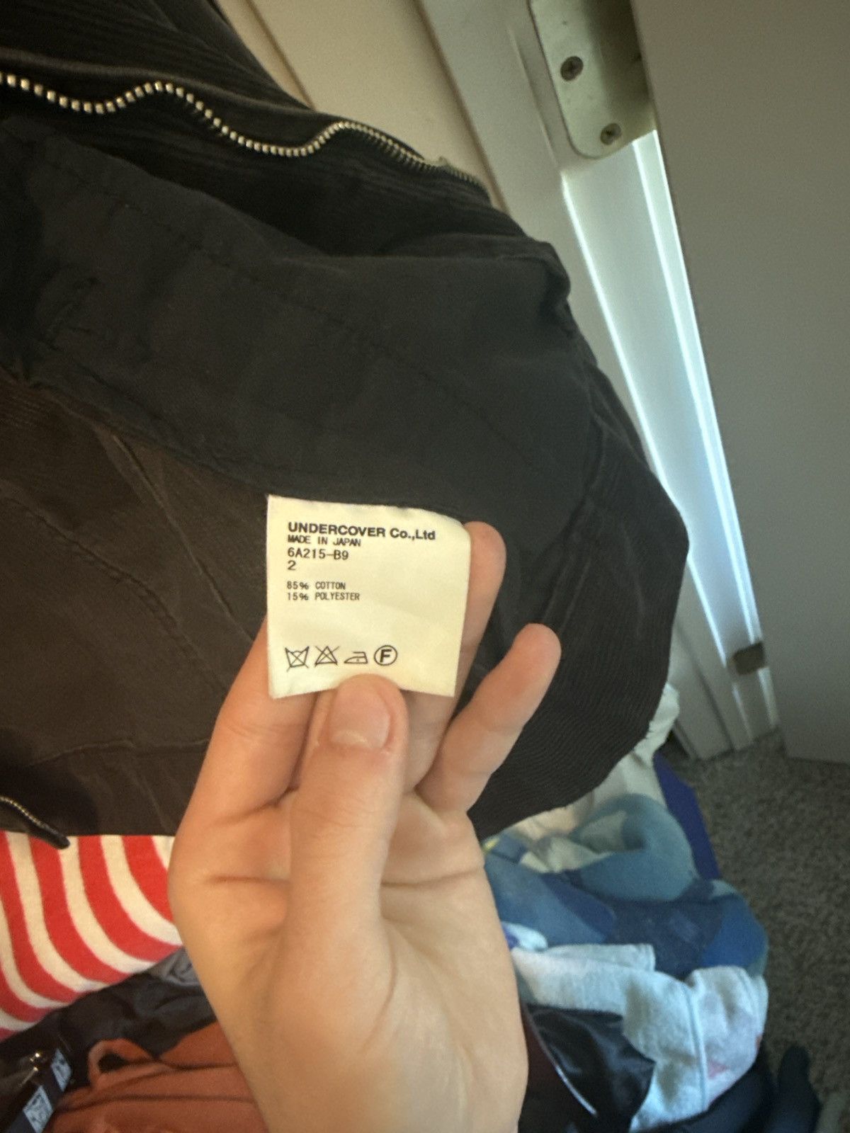 Undercover GURU GURU Undercover Bug Black Corduroy Jacket Size US S / EU 44-46 / 1 - 14 Thumbnail