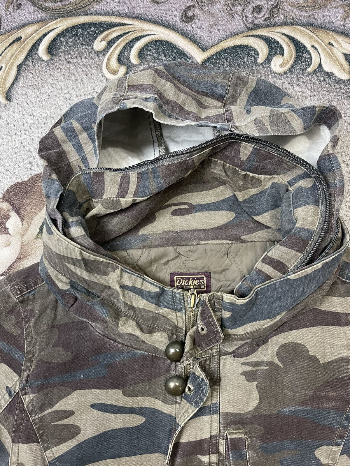 Dickies Vintage Dickies Camouflage Jacket Hoodie Size US M / EU 48-50 / 2 - 3 Thumbnail