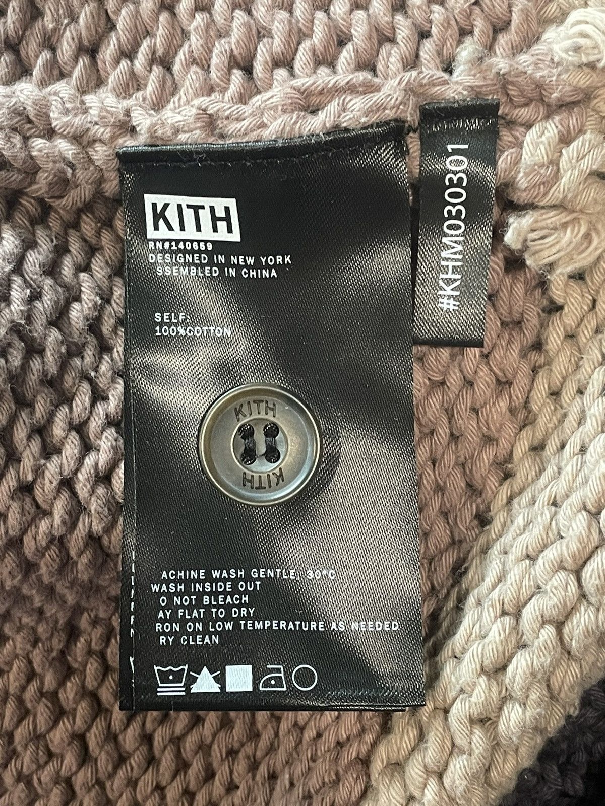 Kith KITH WEIRFIELD CARDIGAN - BATTLESHIP Size US XL / EU 56 / 4 - 13 Thumbnail