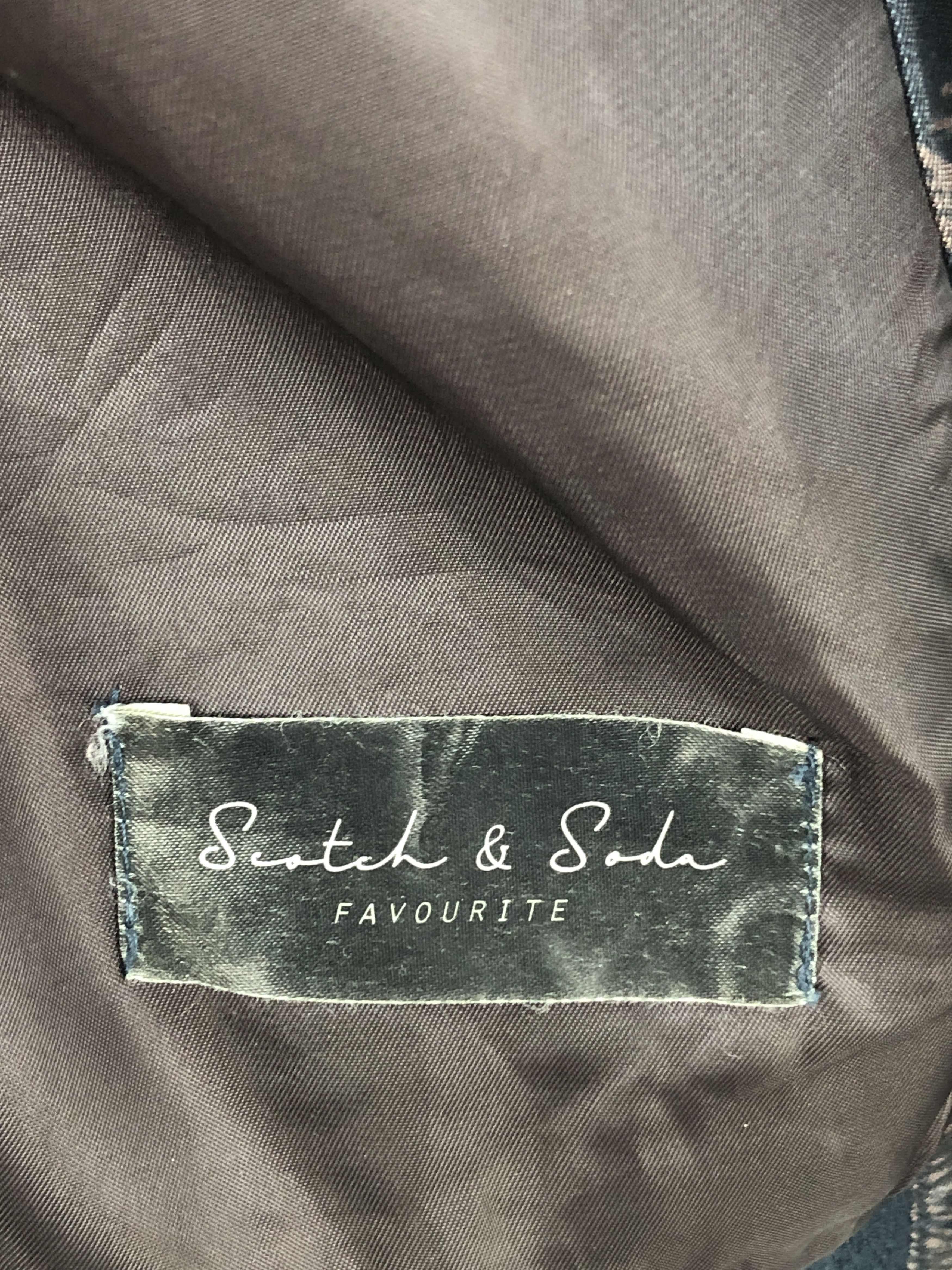 Scotch & Soda Vintage Scotch & Soda Geometric Zipper Up Jacket JA0024 Size US L / EU 52-54 / 3 - 6 Thumbnail