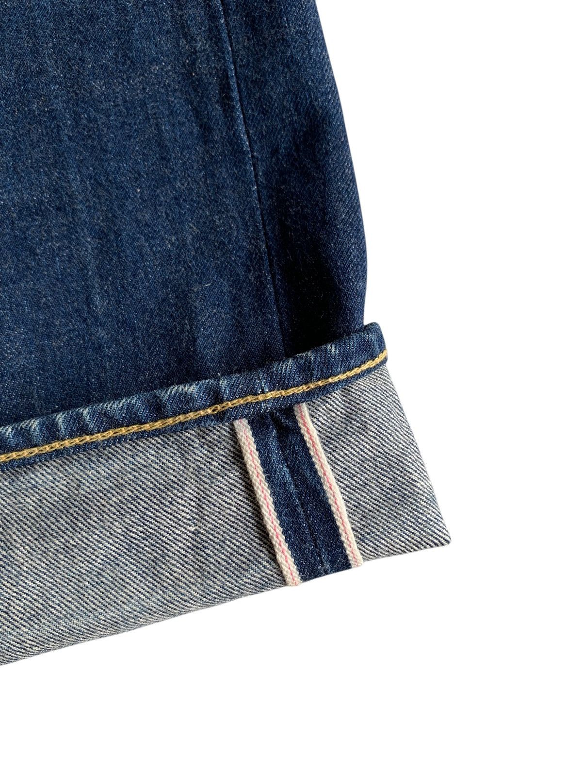 Japanese Brand VINTAGE JAPANESE UNBRAND SELVEDGE RAW DENIM Size US 32 / EU 48 - 10 Thumbnail