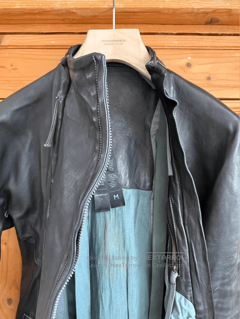 Boris Bidjan Saberi Boris Bidjan Saberi Leather Jacket Size US M / EU 48-50 / 2 - 2 Thumbnail