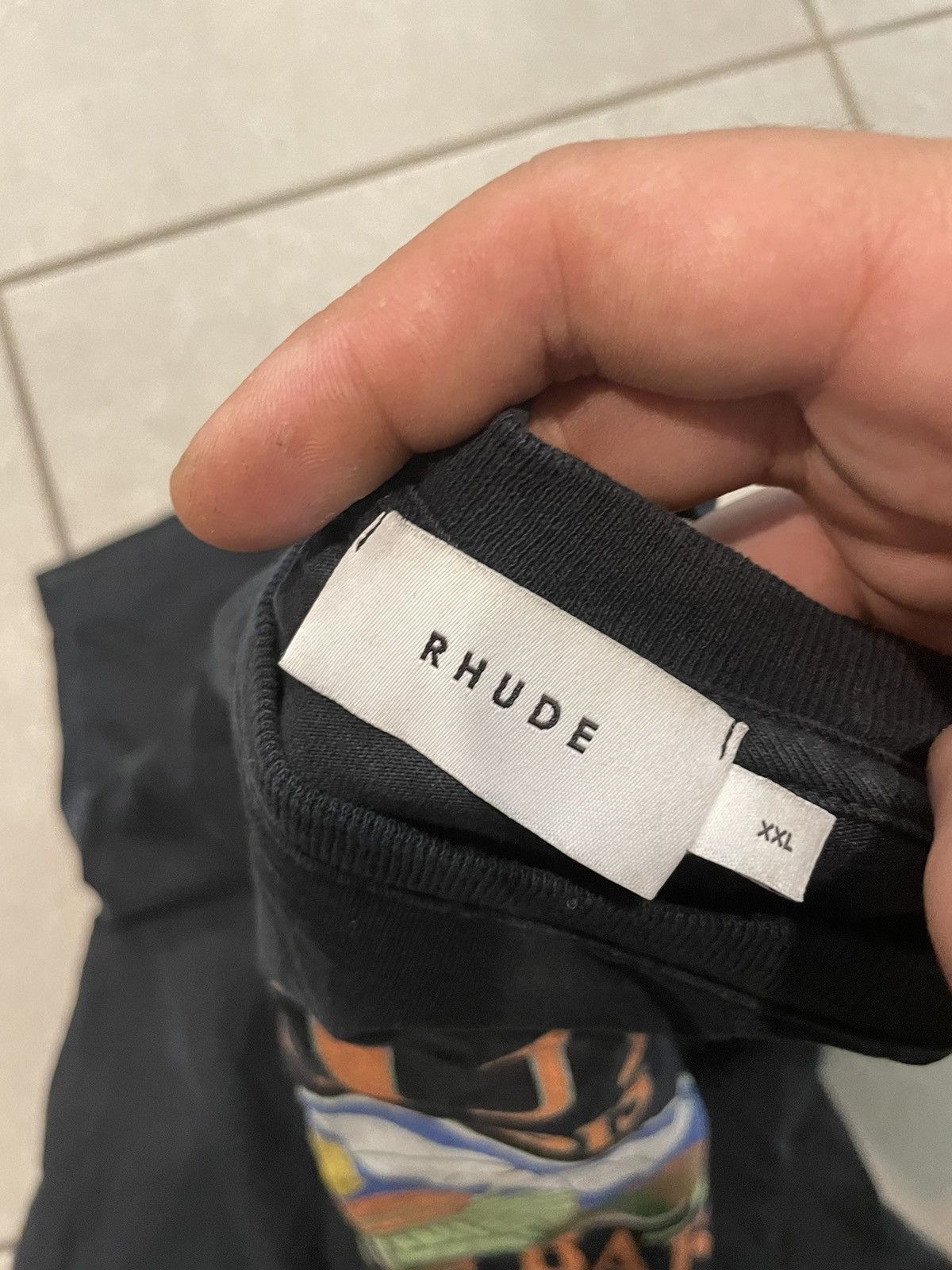 Rhude Rhude t shirt size xxl men’s Size US XXL / EU 58 / 5 - 4 Thumbnail