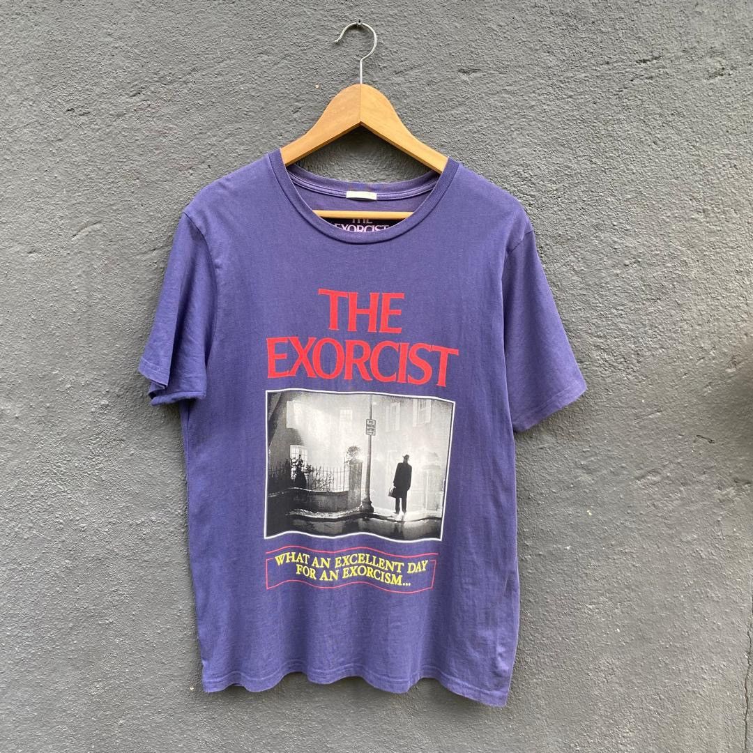GU Thrashed Faded The Exorcist Horror Movie X GU Tee Size US L / EU 52-54 / 3 - 1 Thumbnail
