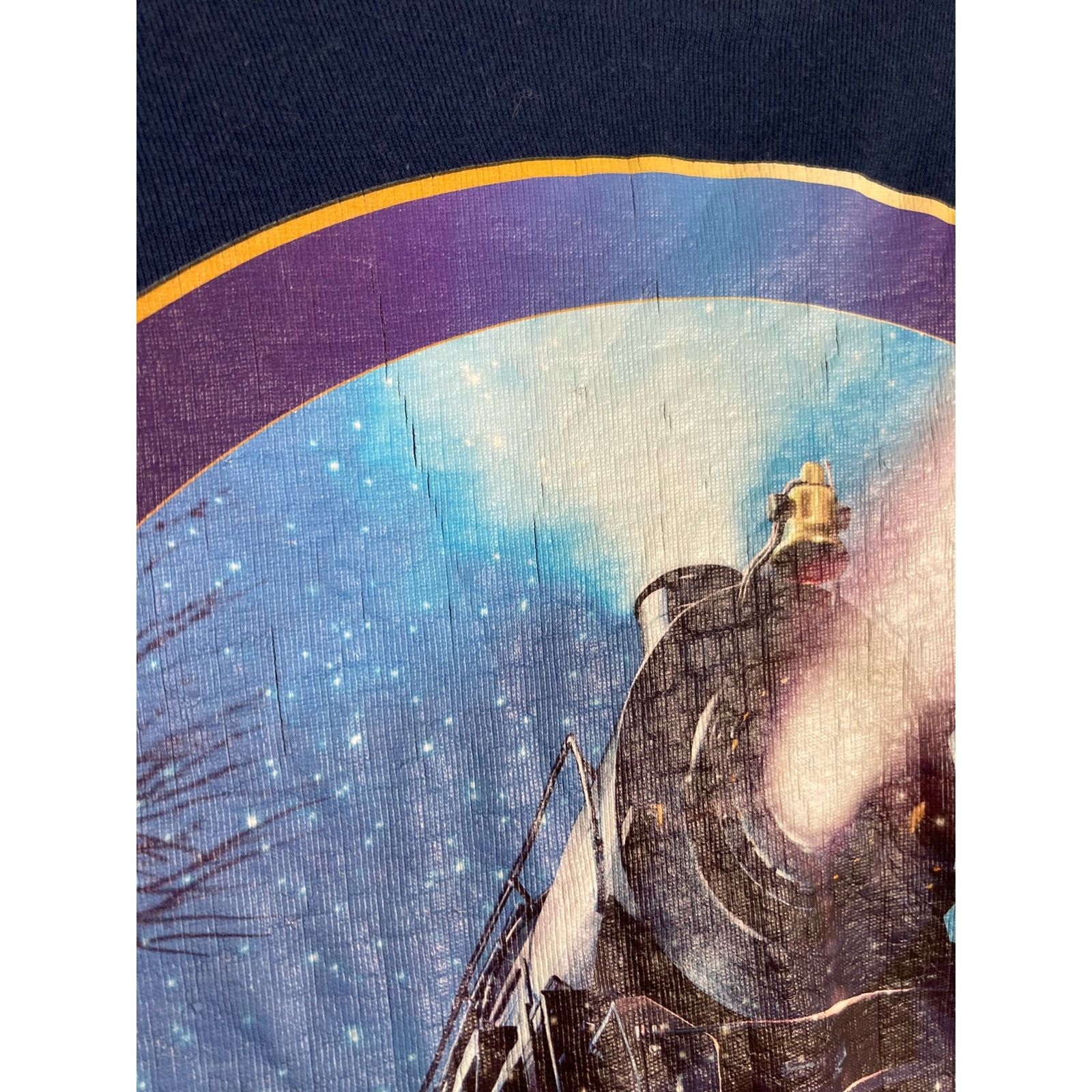 Other The Polar Express Men's XL Long Sleeve TShirt Navy Christmas Size US XL / EU 56 / 4 - 6 Thumbnail