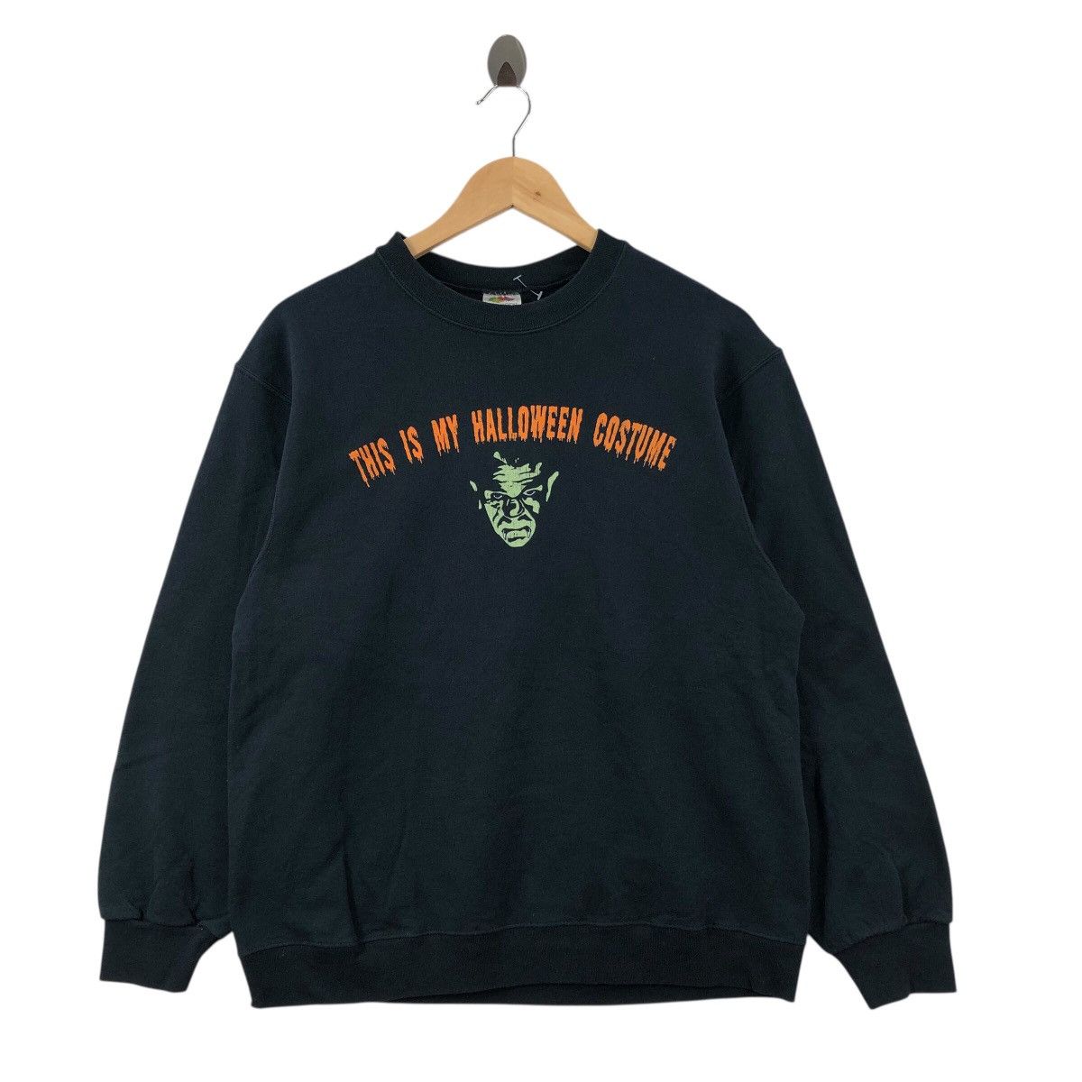 Vintage Vintage 90sMovie FRANKENSTEIN This Is MyHalloween Sweatshirt Size US M / EU 48-50 / 2 - 1 Thumbnail
