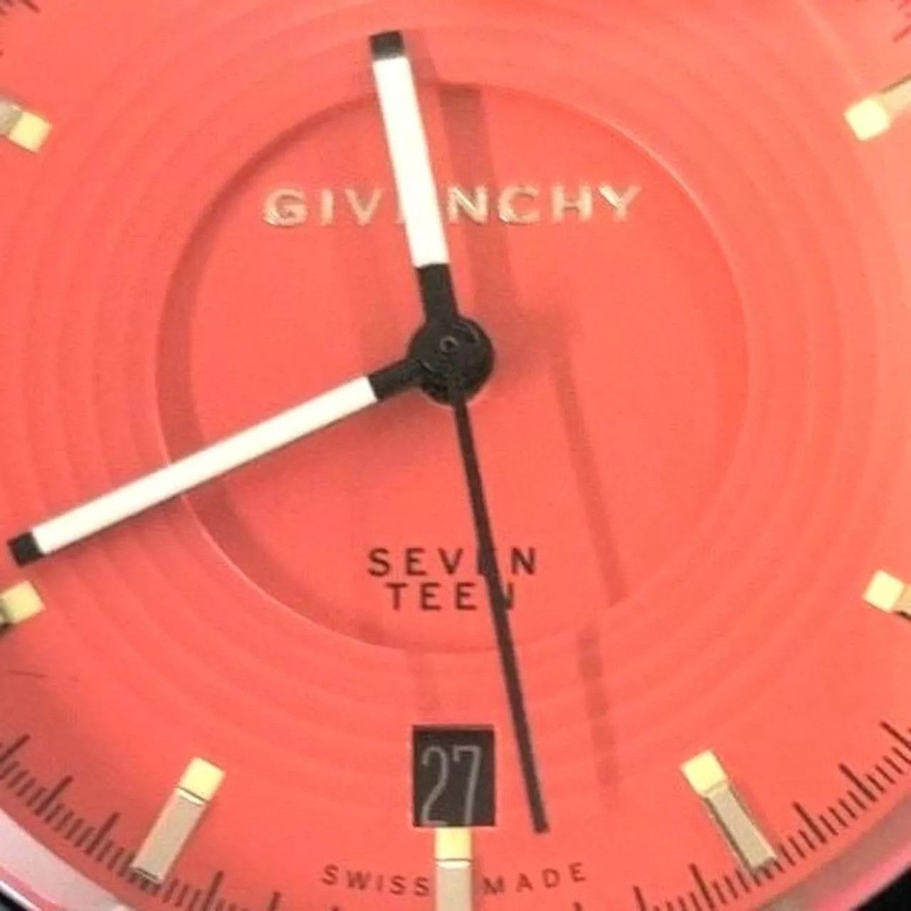 Givenchy GIVENCHY Seventeen Orange Quartz Watch Size ONE SIZE - 2 Thumbnail