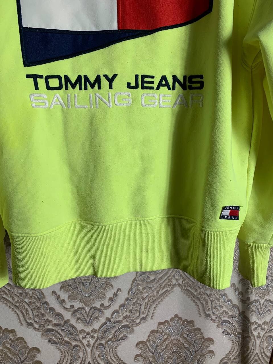 Tommy Hilfiger × Vintage VERY RARE TOMMY HILFIGER JEANS SAILING GEAR BIG LOGO Y2K 90s Size US M / EU 48-50 / 2 - 3 Thumbnail