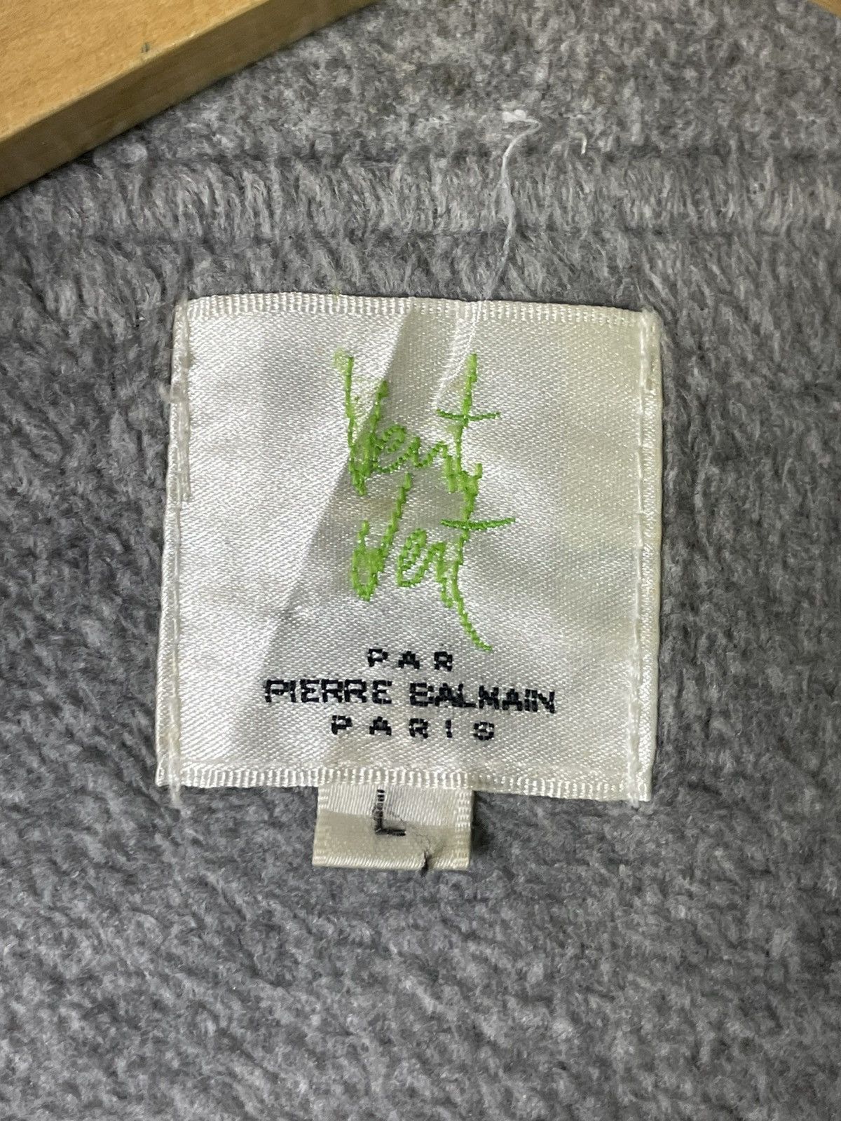 Designer × Pierre Balmain × Vintage Vintage x Pierre Balmain Fleece Jacket (32) Size US L / EU 52-54 / 3 - 9 Thumbnail