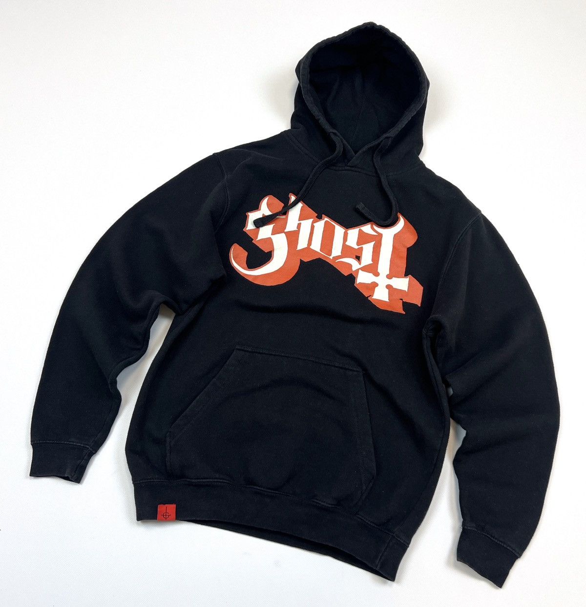 Band Tees × Vintage Vintage Ghost Black Cotton Hard Rock Band Hoodie Size S Size US S / EU 44-46 / 1 - 2 Thumbnail