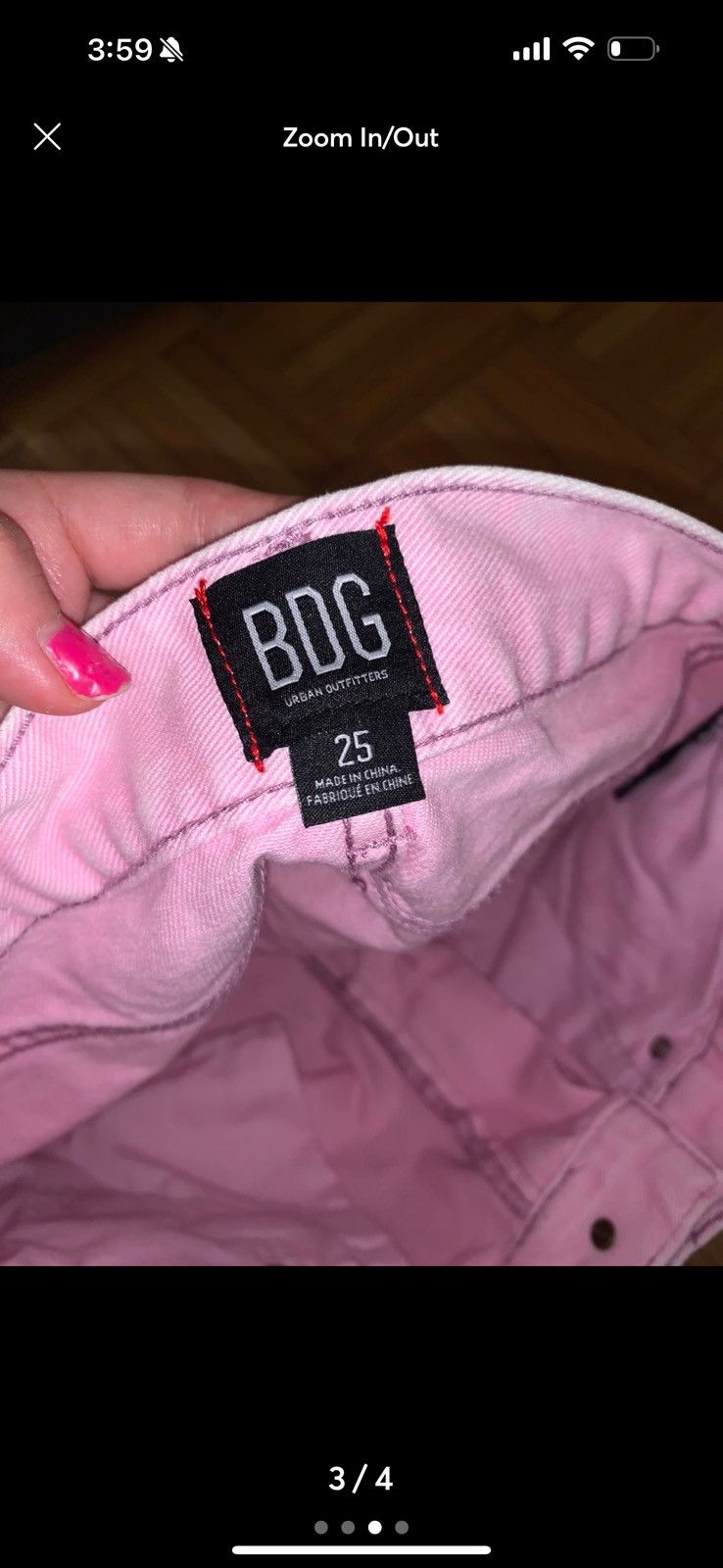 Urban Outfitters urban outfitters BDG pink shorts Size 25" / US 0 / IT 36 - 3 Thumbnail