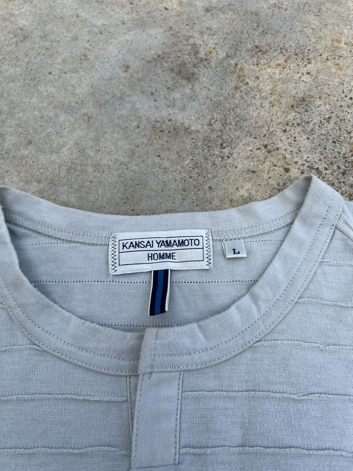 Designer × Japanese Brand × Kansai Yamamoto ⚡️STEALS⚡️Kansai Yamamoto Wrinkles Tank Top Shirts Size US L / EU 52-54 / 3 - 3 Thumbnail