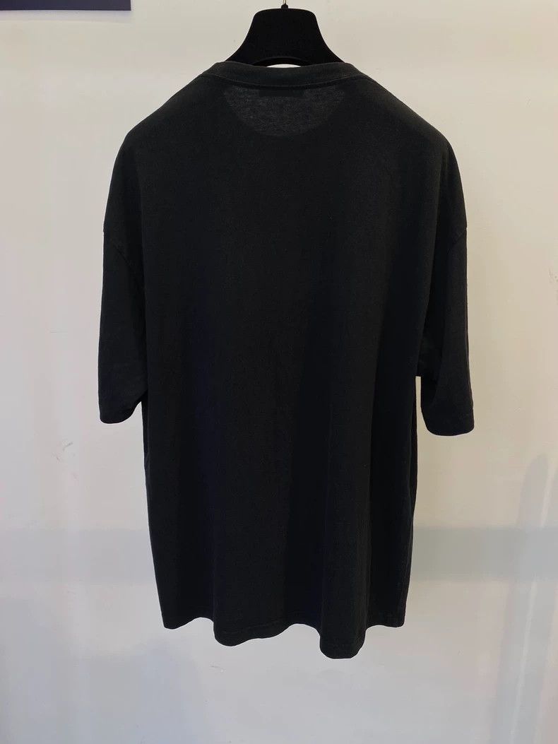 Balenciaga Balenciaga Black and yellow lock letter short sleeve T-shi Size US XS / EU 42 / 0 - 4 Thumbnail