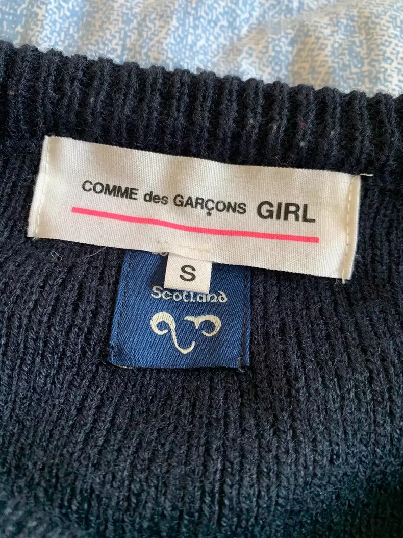 Comme des Garcons Comme Des Garcons Lace Wool Jacket Knitwear Size S / US 4 / IT 40 - 4 Thumbnail