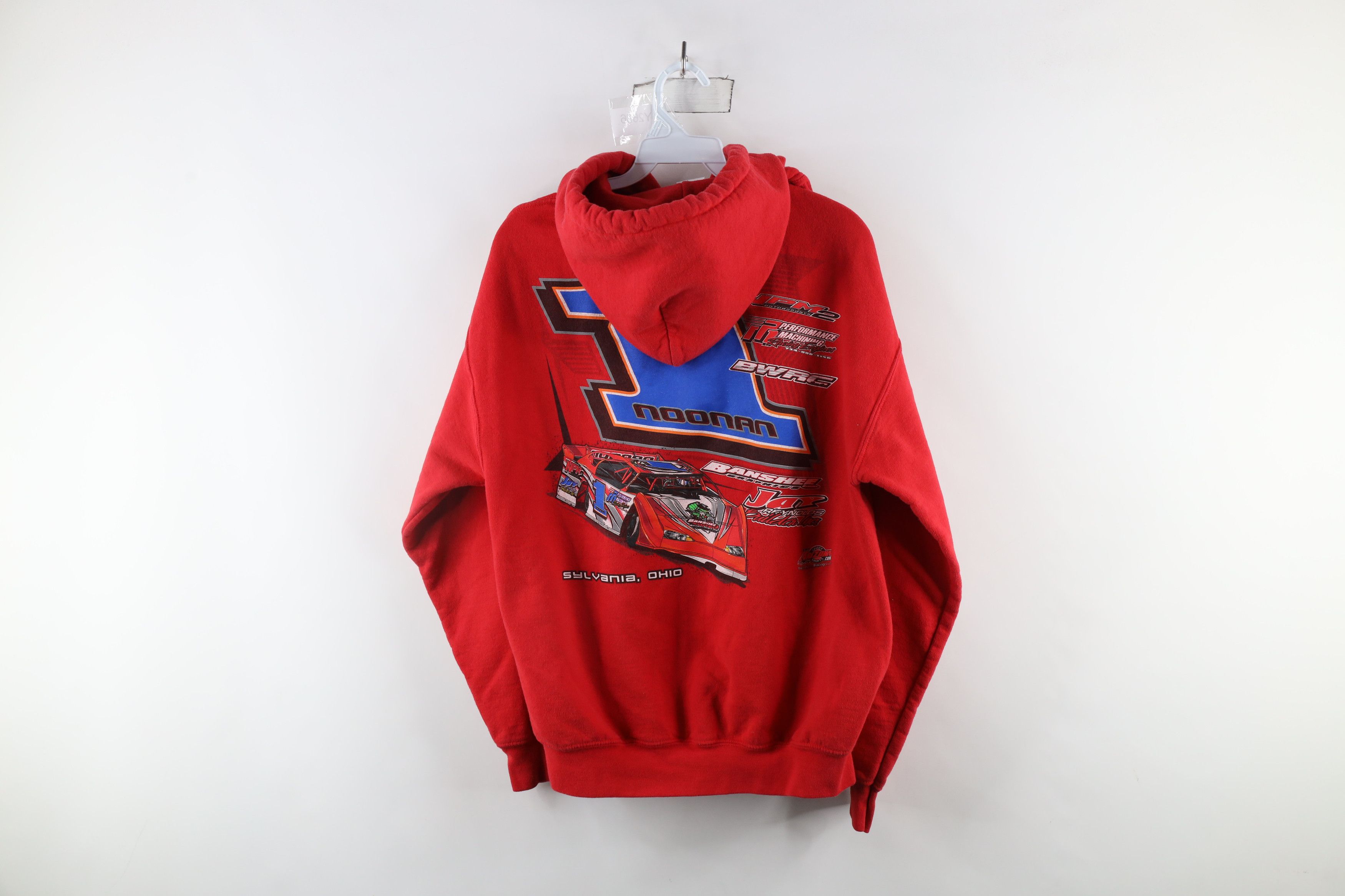 Vintage Vintage Y2K Streetwear Casey Noonan Racing Hoodie Sweatshirt Size US M / EU 48-50 / 2 - 13 Thumbnail