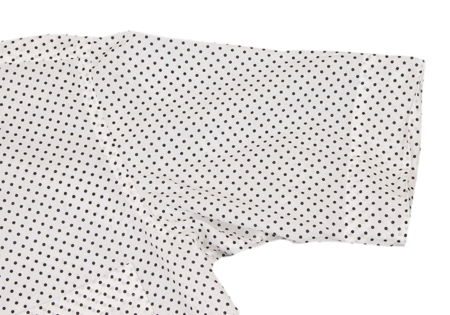 Yohji Yamamoto Yohji Yamamoto Cotton Dot Print Short Sleeve Shirt Size US S / EU 44-46 / 1 - 7 Thumbnail