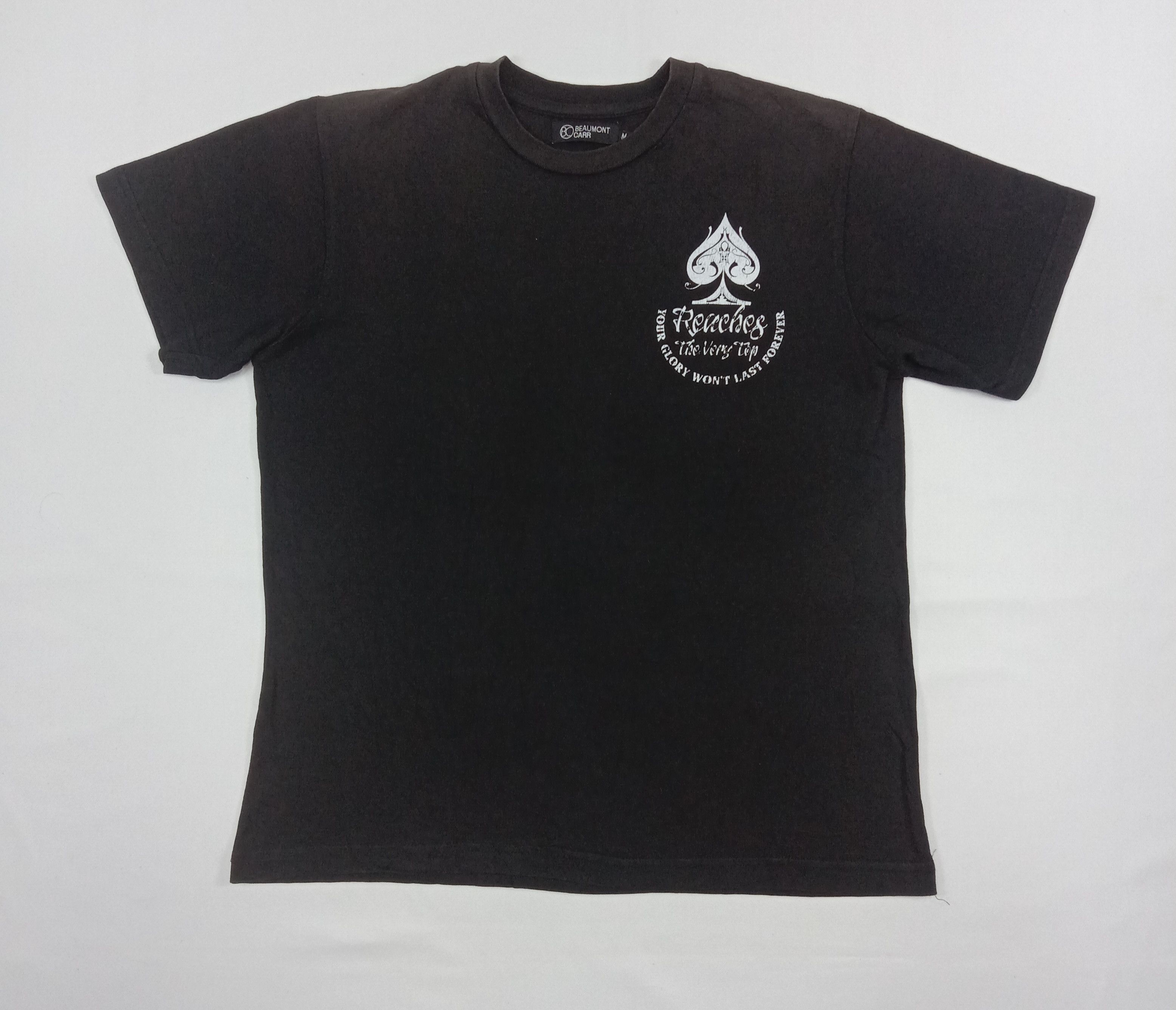 Japanese Brand Vintage Beaumont Carr Skull T Shirt Size US M / EU 48-50 / 2 - 3 Thumbnail