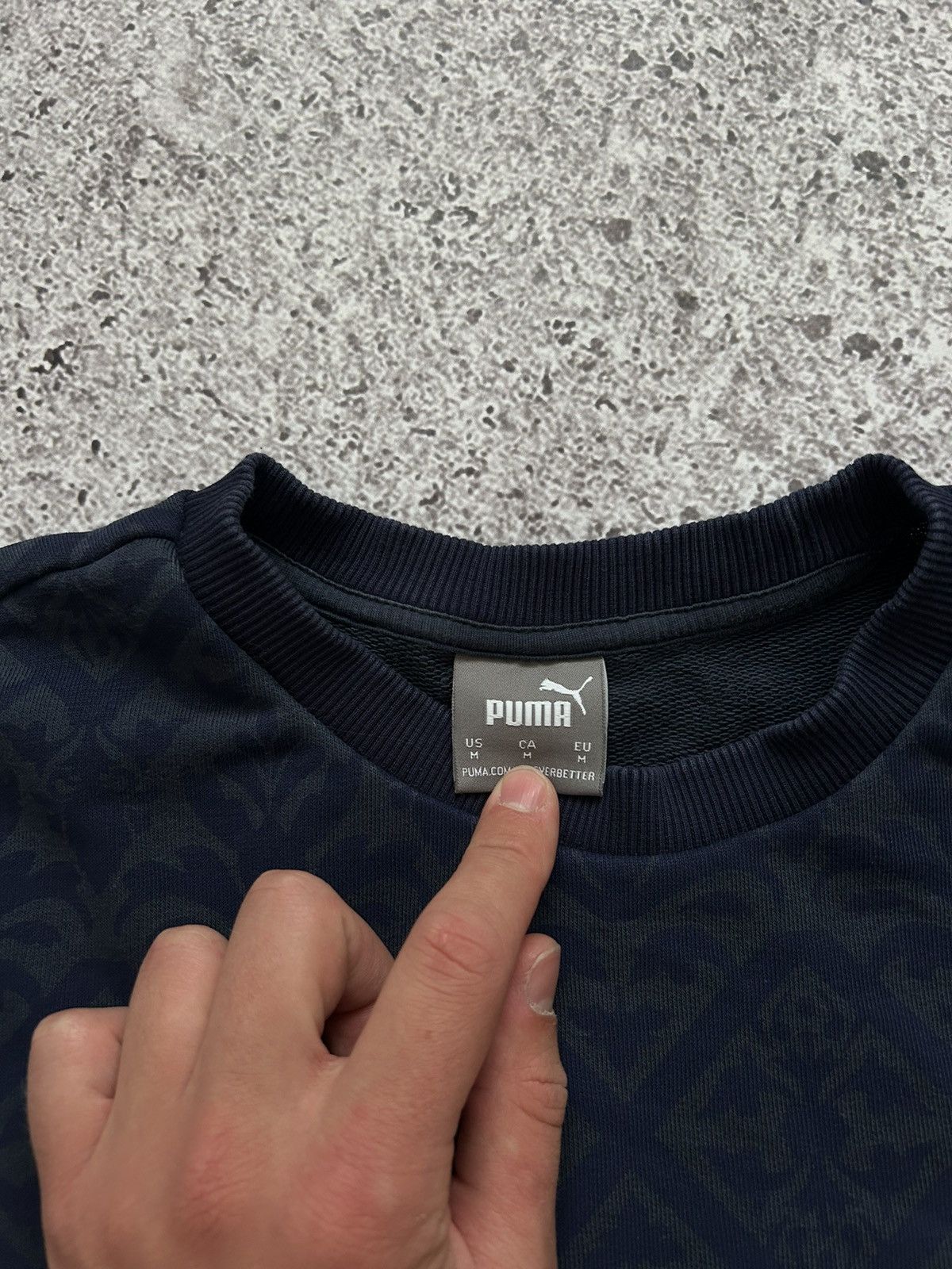 Puma Puma Italia European Championships 2021 Soccer Sweatshirt Size US M / EU 48-50 / 2 - 10 Thumbnail