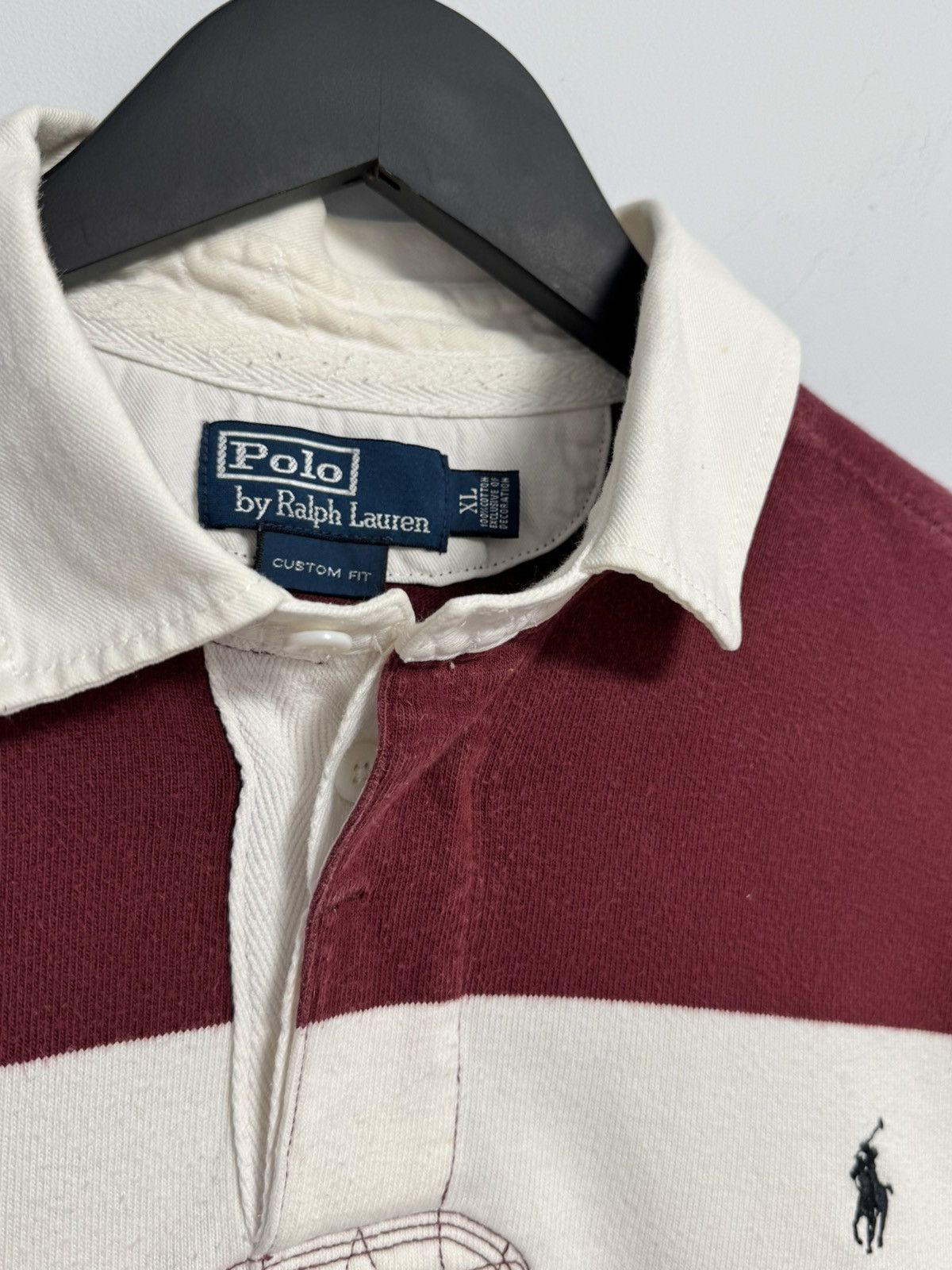 Polo Ralph Lauren Polo Ralph Lauren Polo Stretwear Y2K style Polo Size US XL / EU 56 / 4 - 10 Thumbnail