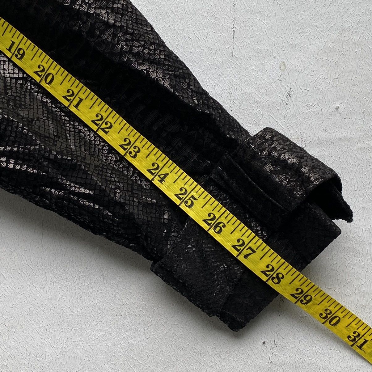 If Six Was Nine × Le Grande Bleu (L.G.B.) Vintage Begedor Italia Leather Trench Coat Jacket Size US XL / EU 56 / 4 - 25 Thumbnail