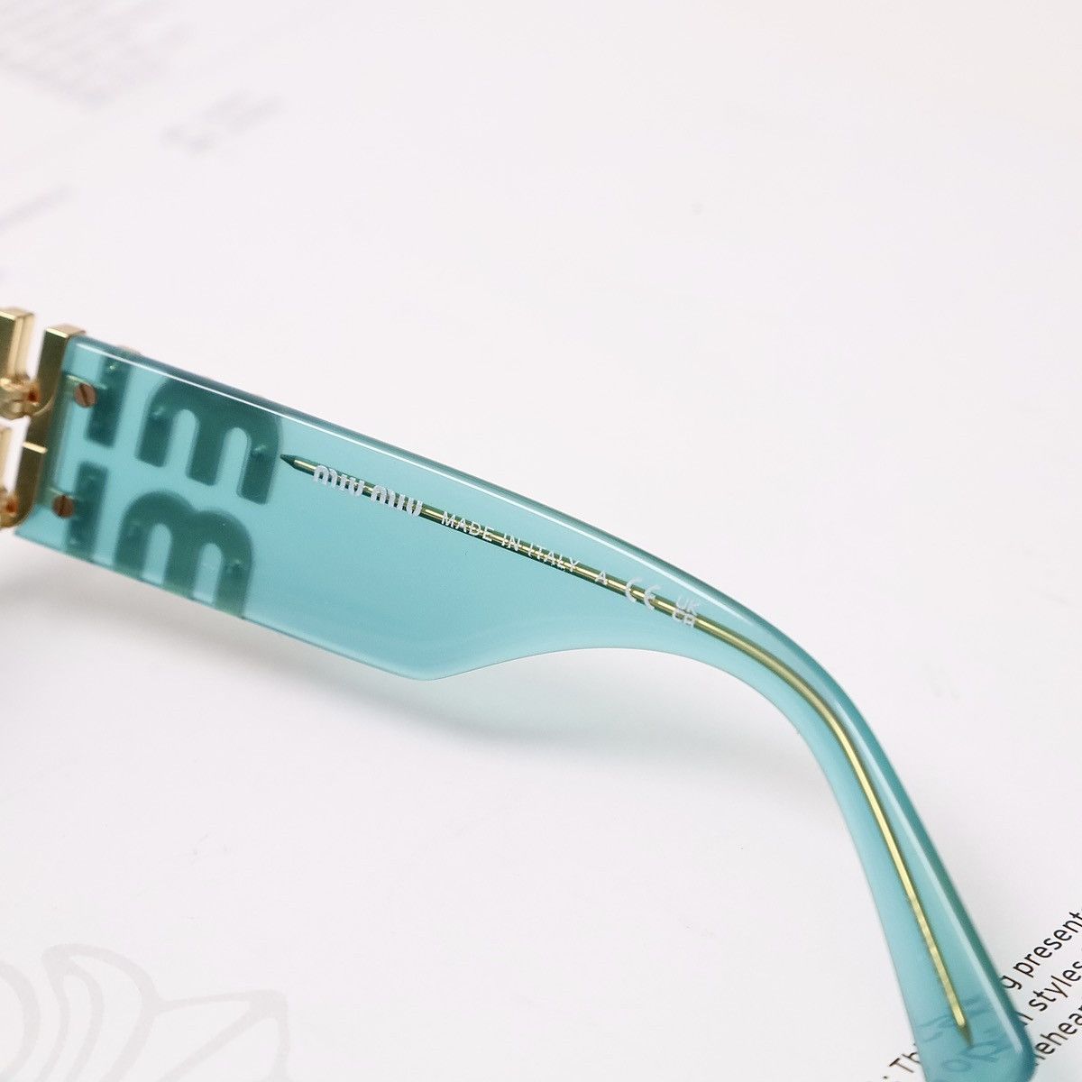 Miu Miu MIU MIU 0MU 09WS SUNGLASSES Size ONE SIZE - 5 Thumbnail