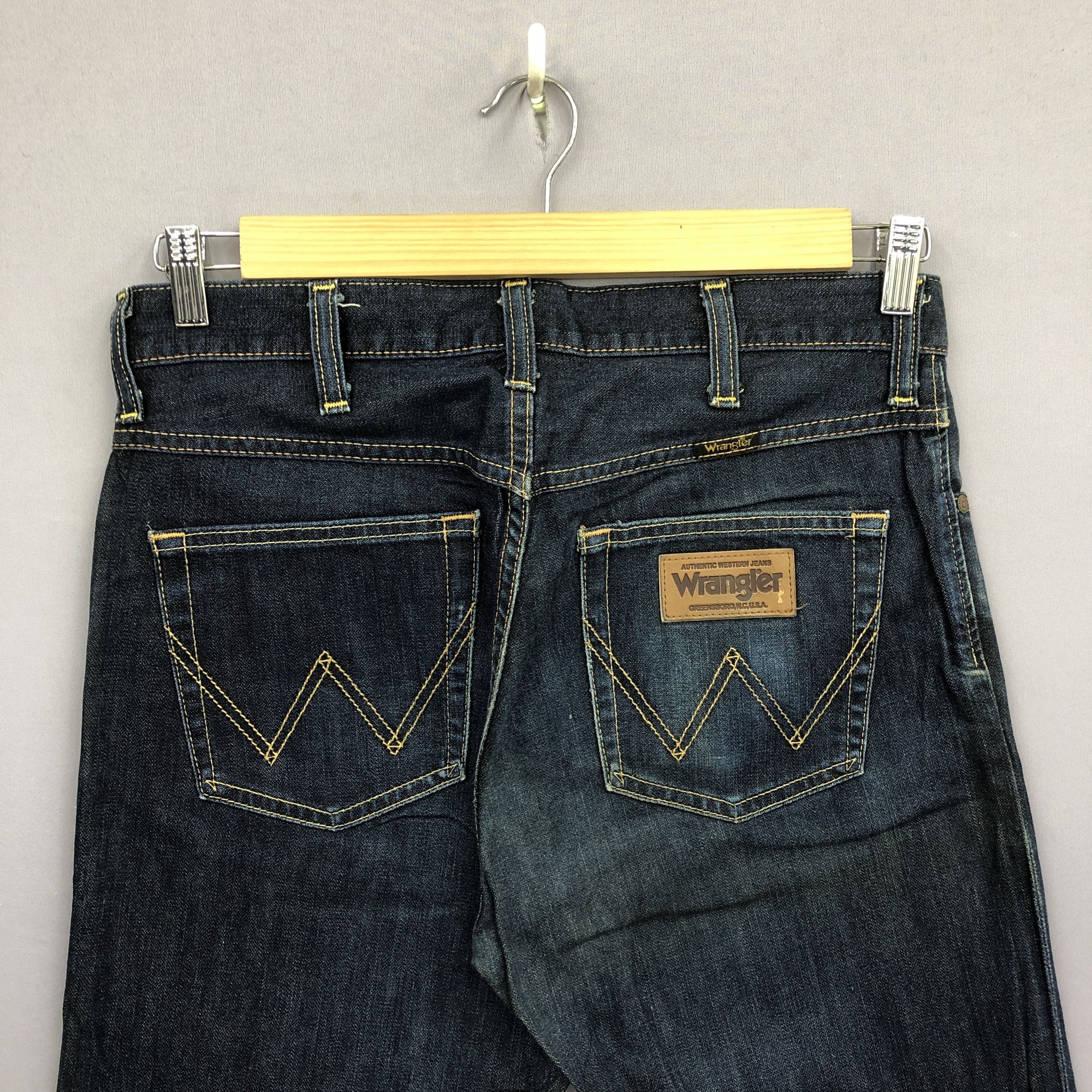 Wrangler Vintage Y2K Wrangler Faded Blue Wash Jeans Denim Pants Size US 32 / EU 48 - 5 Thumbnail
