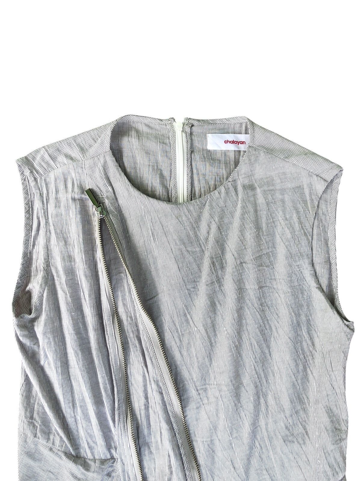 Hussein Chalayan Chalayan by Hussein Chalayan Deconstructed Zipper Dress 2014 Size S / US 4 / IT 40 - 4 Thumbnail