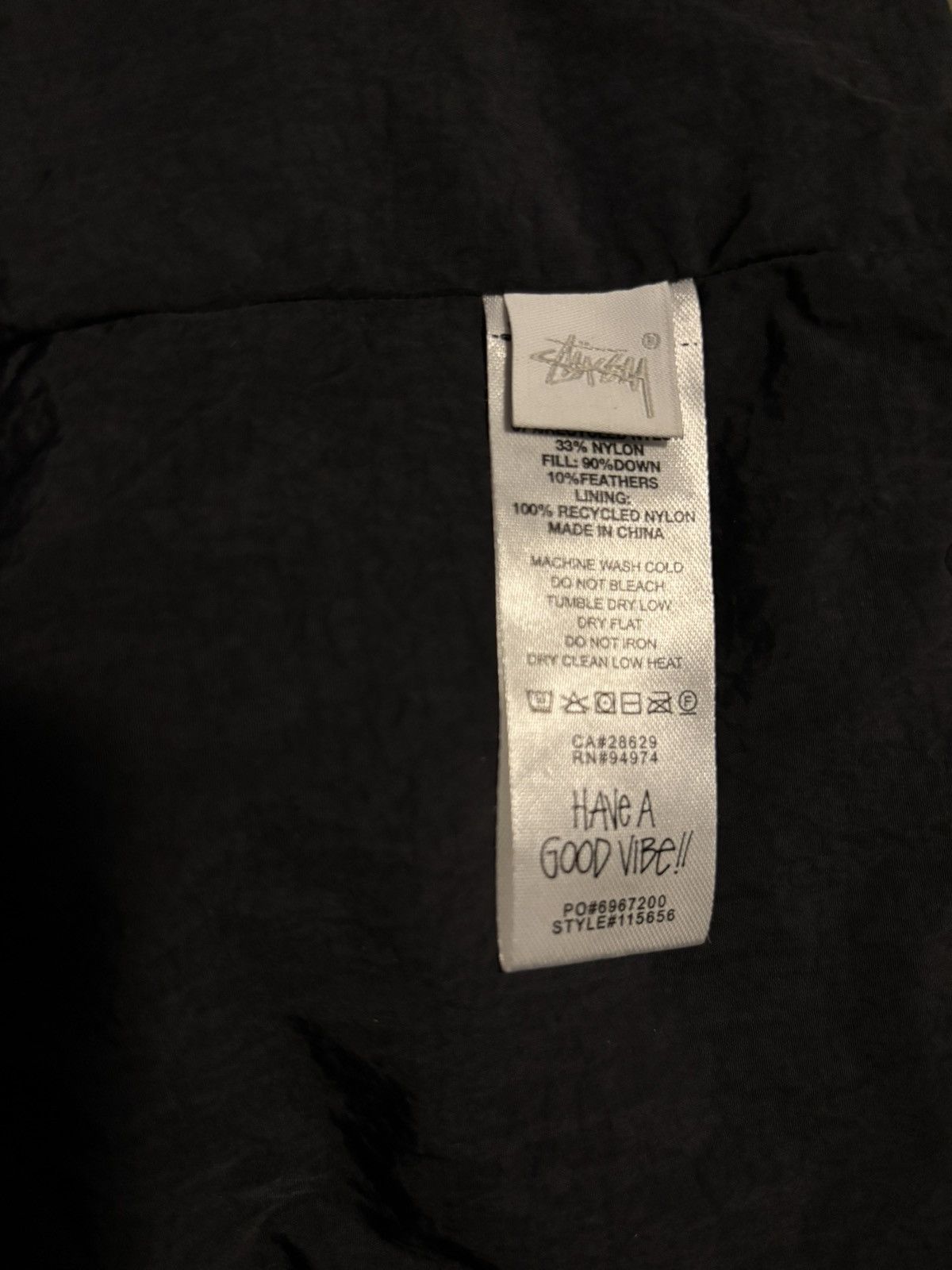 Stussy Stussy Puffer Size US L / EU 52-54 / 3 - 7 Thumbnail