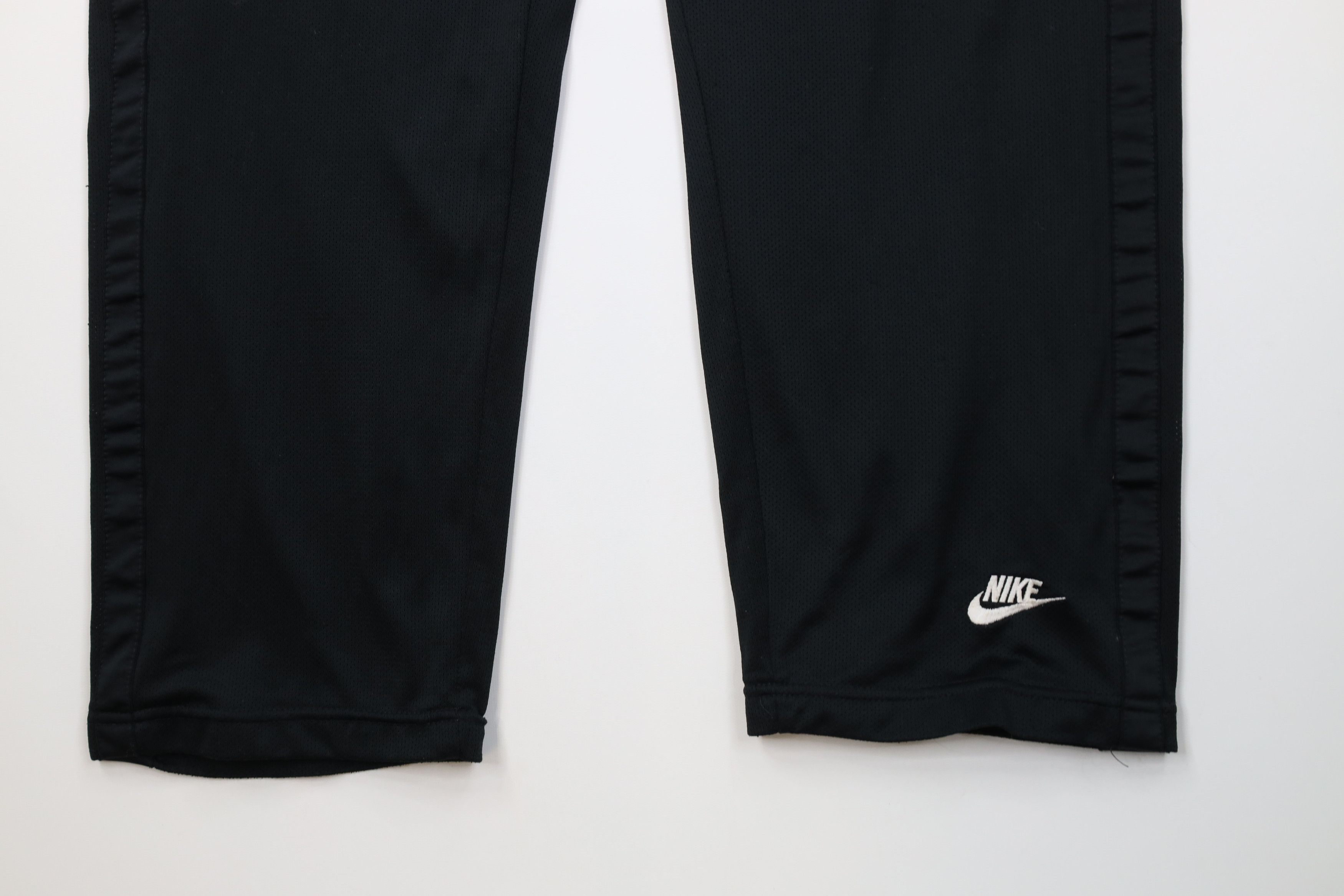 Nike Vintage Nike Travis Scott Mini Swoosh Wide Leg Pants Black Size US 36 / EU 52 - 4 Thumbnail