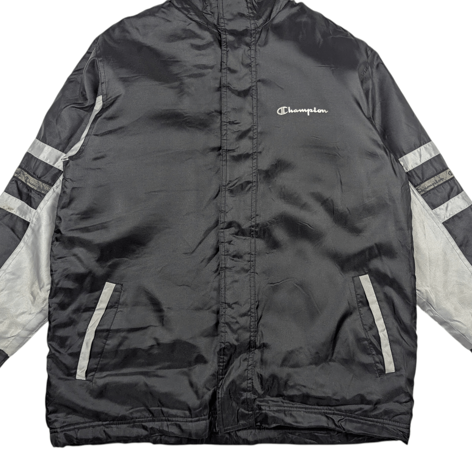Champion CHAMPION Back Spell Out Winter Snow Windbreaker Jacket Size US S / EU 44-46 / 1 - 8 Thumbnail