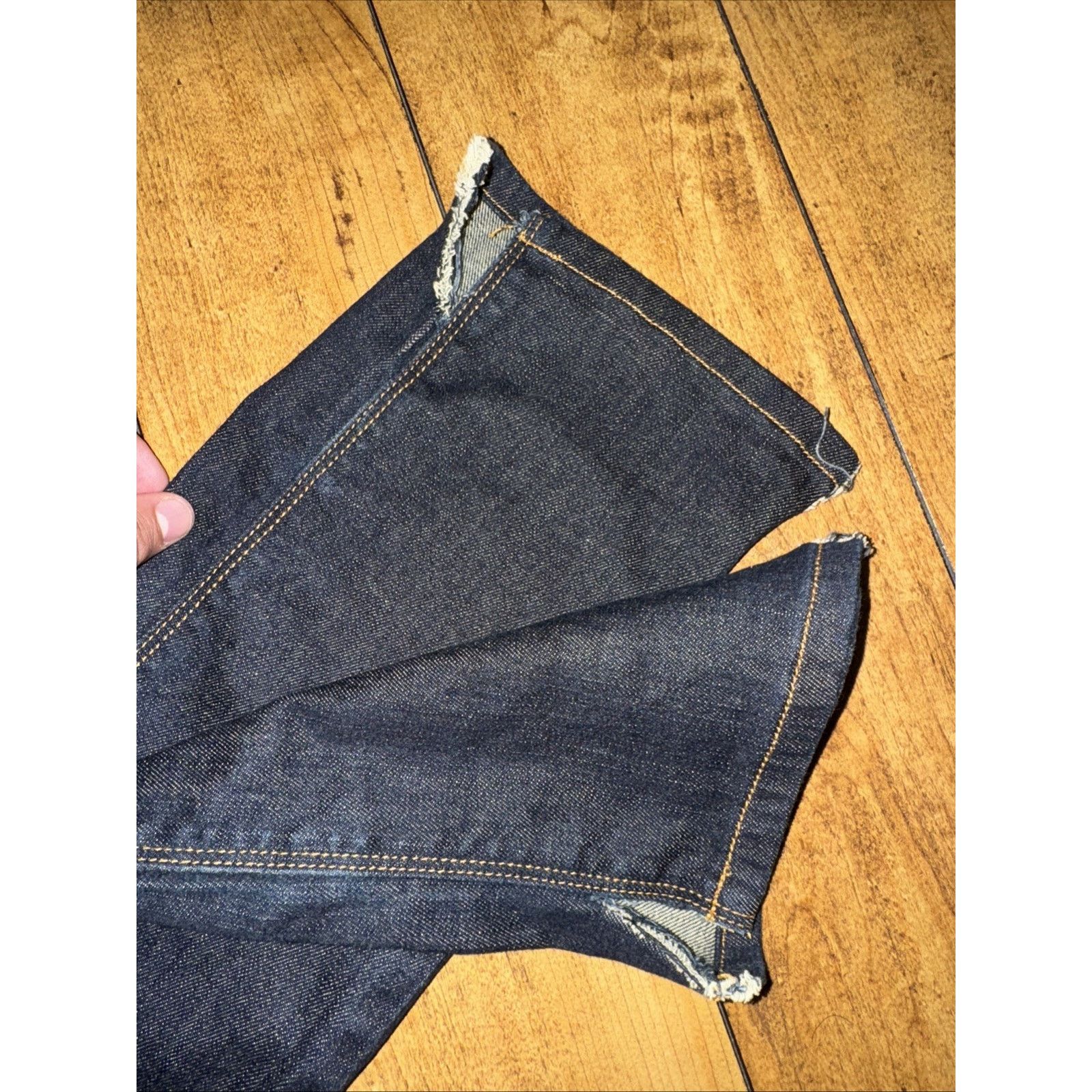 Obey Obey Tight Stretch Straight Leg Jeans Dark Wash 30x33 Size US 30 / EU 46 - 4 Thumbnail