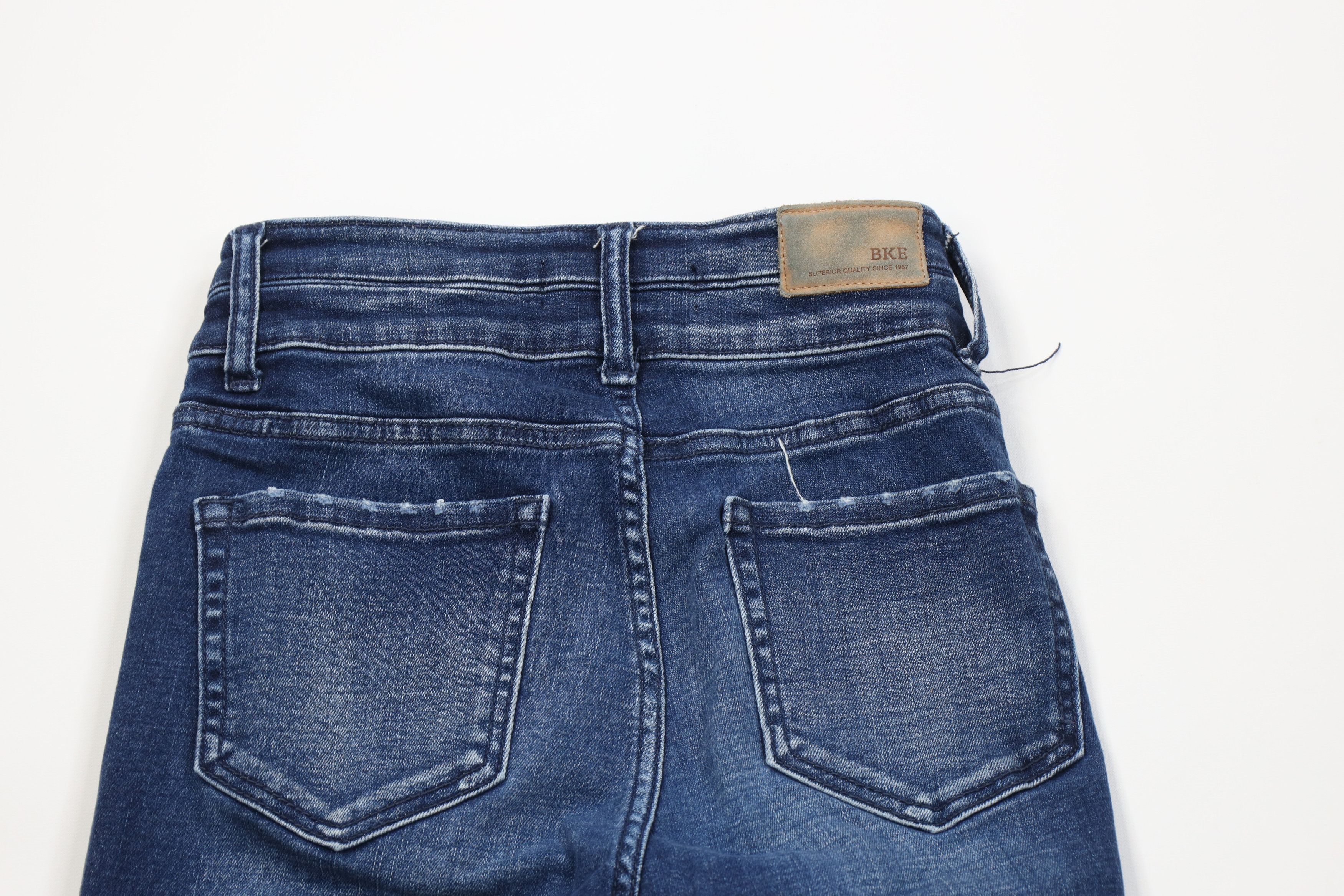 Vintage Buckle BKE Stretch Billie Slim Fit High Rise Skinny Jeans Size 24" / US 00 / IT 34 - 10 Thumbnail