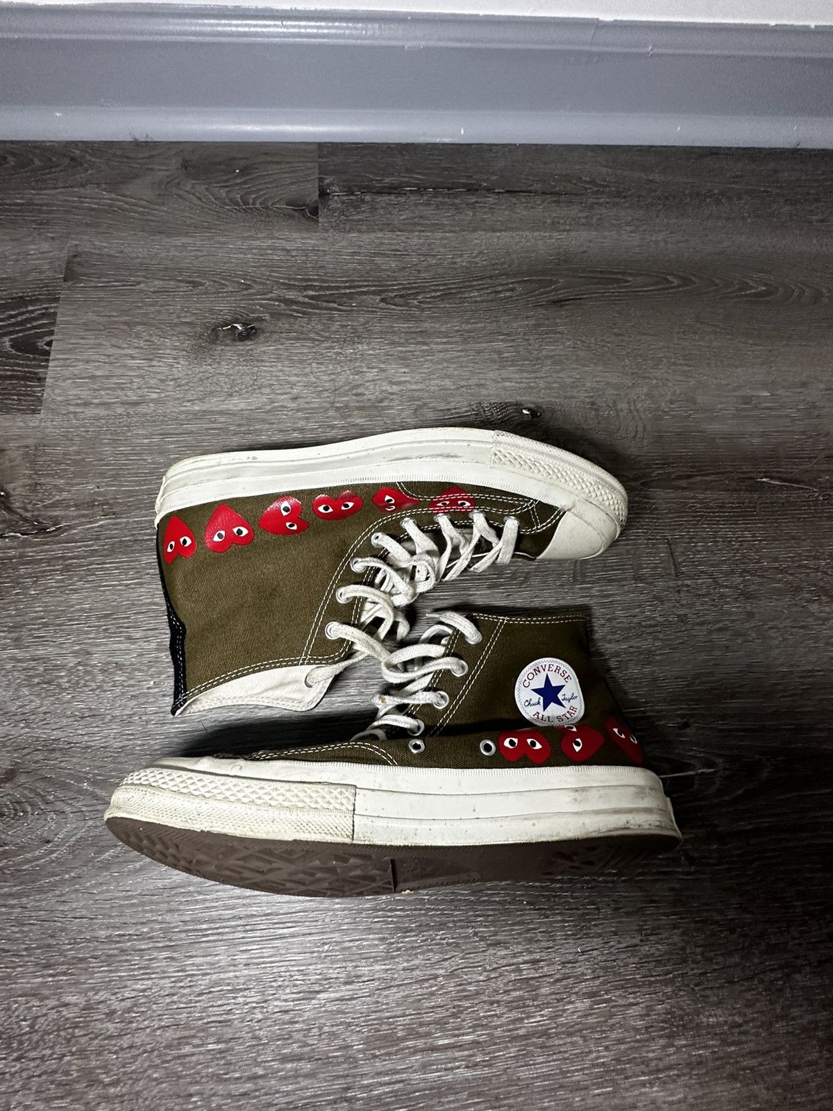 Comme des Garcons × Converse COMMES des Garcon PLAY Chuck 70 Size US 11 / EU 44 - 4 Thumbnail