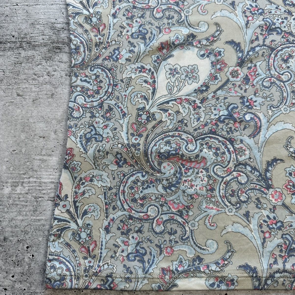 Max Mara Max Mara Tank Top Paisley Pattern V-neck Size L / US 10 / IT 46 - 12 Thumbnail