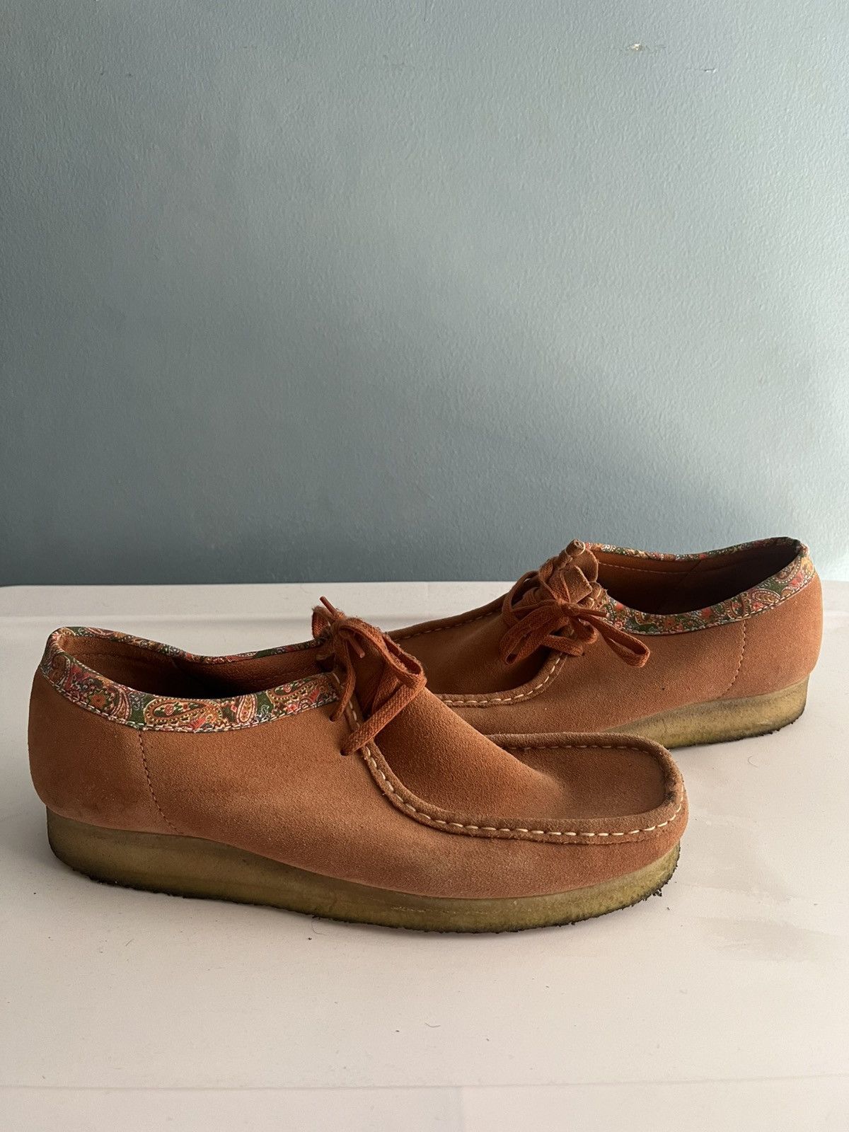 Clarks × Stussy Stussy x Clark - Paisley Wallabees Size US 10.5 / EU 43-44 - 1 Thumbnail