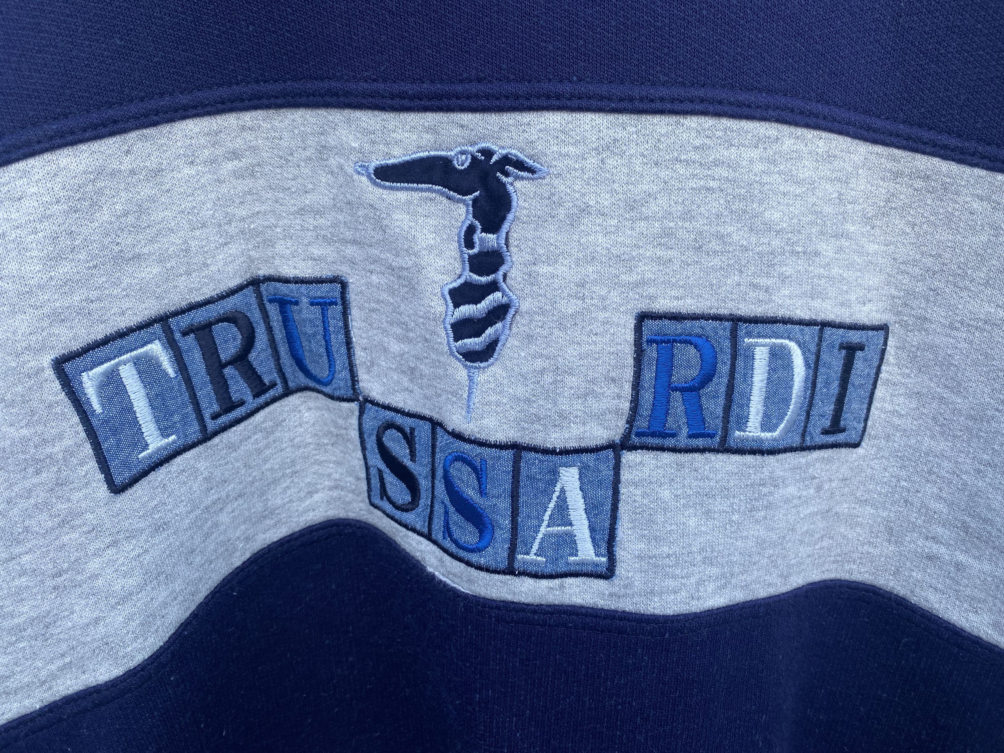 Trussardi Trussardi embroidery spellout sweatshirts Size US M / EU 48-50 / 2 - 5 Thumbnail