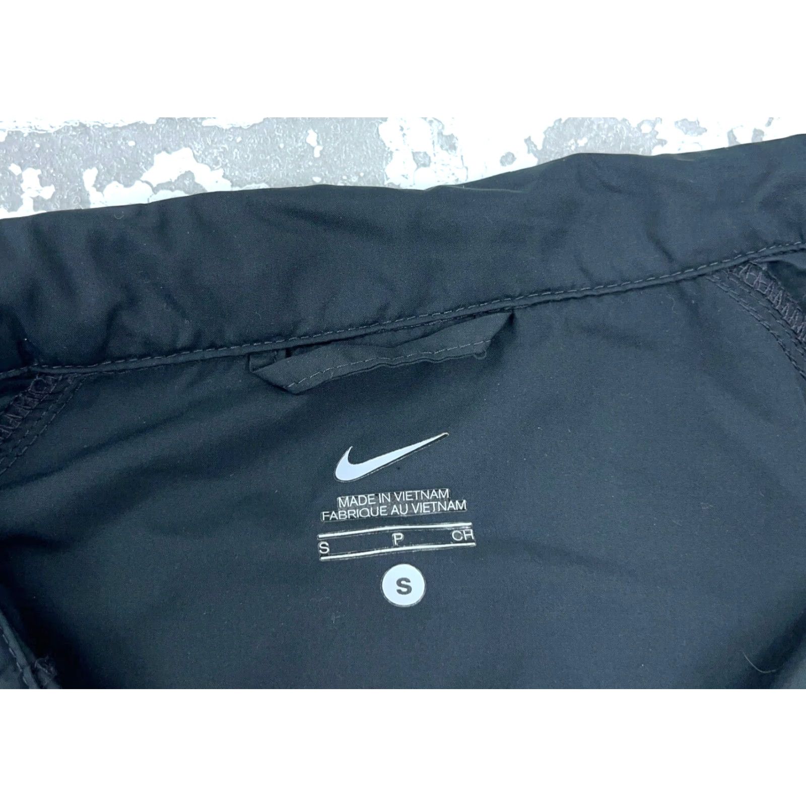 Nike Nike Jacket Men Small Gray Windbreaker Track Suit Featherlight Performance Run Size 36R - 5 Thumbnail