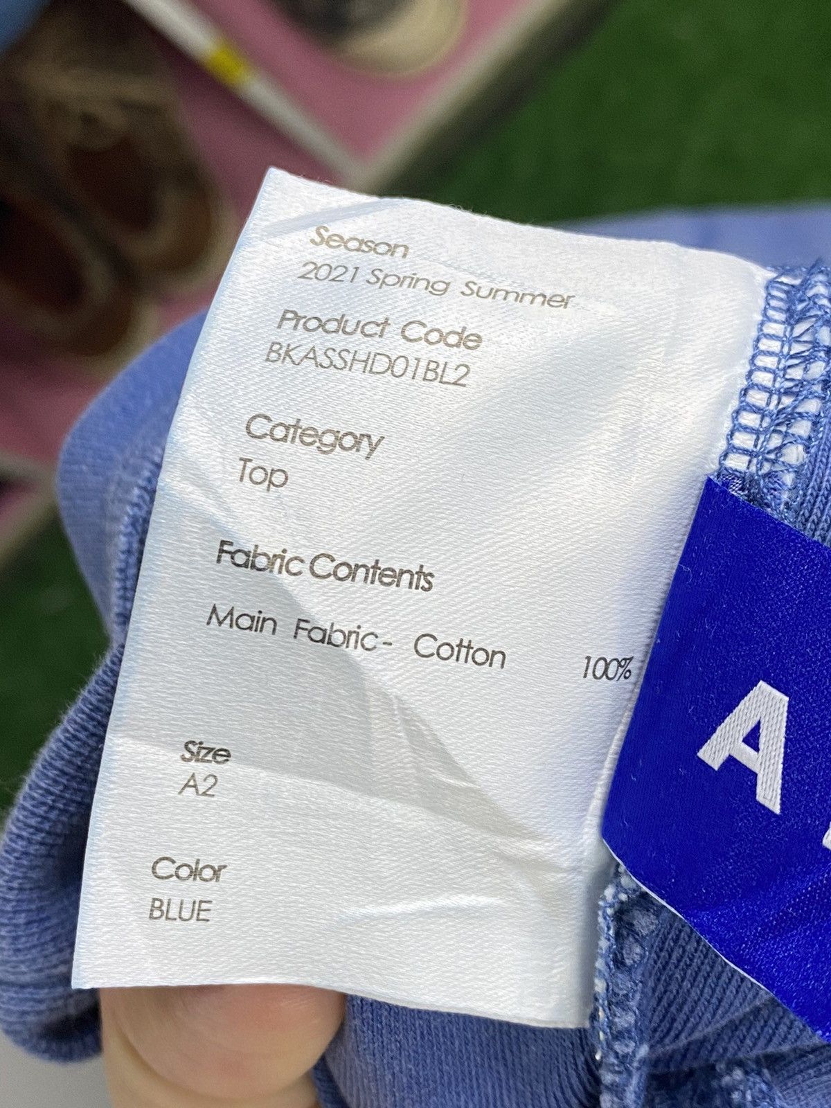 Ader Error Ader blue Hoodies Size US XL / EU 56 / 4 - 13 Thumbnail