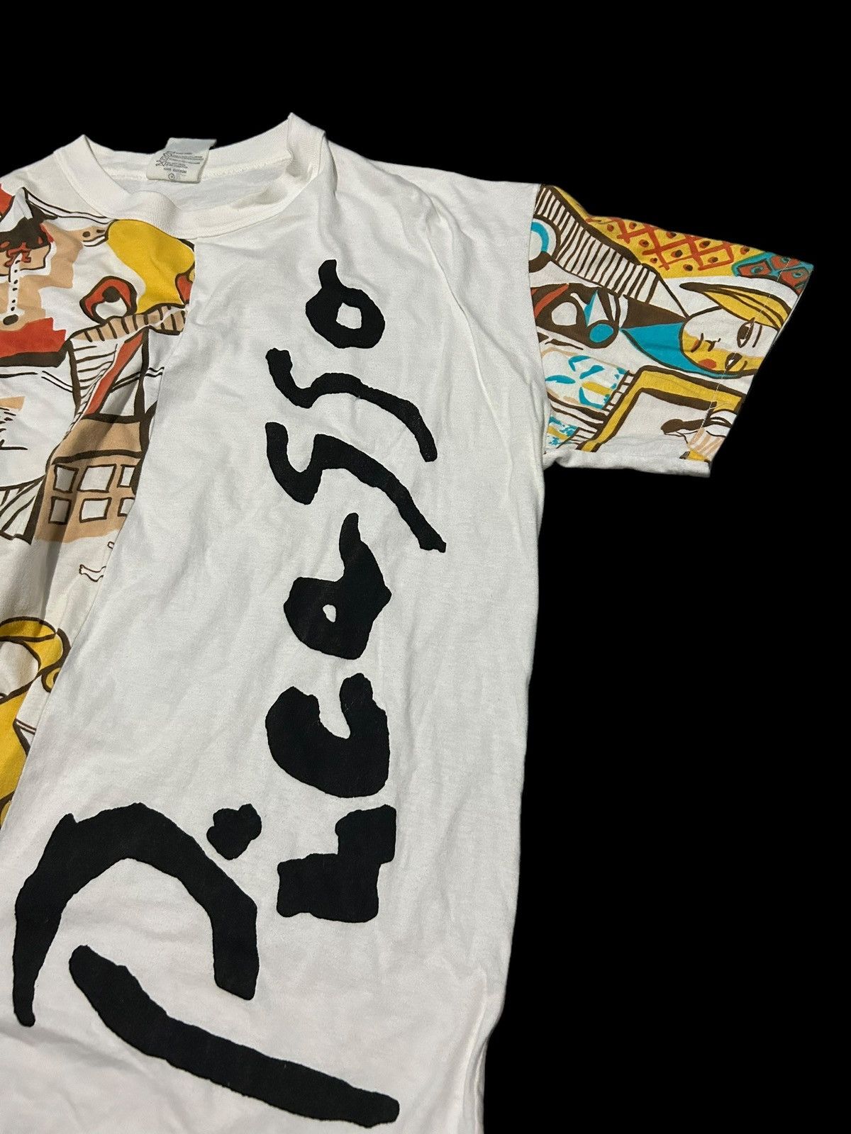 Vintage Vtg Picasso Rare design Shirt Size US M / EU 48-50 / 2 - 3 Thumbnail