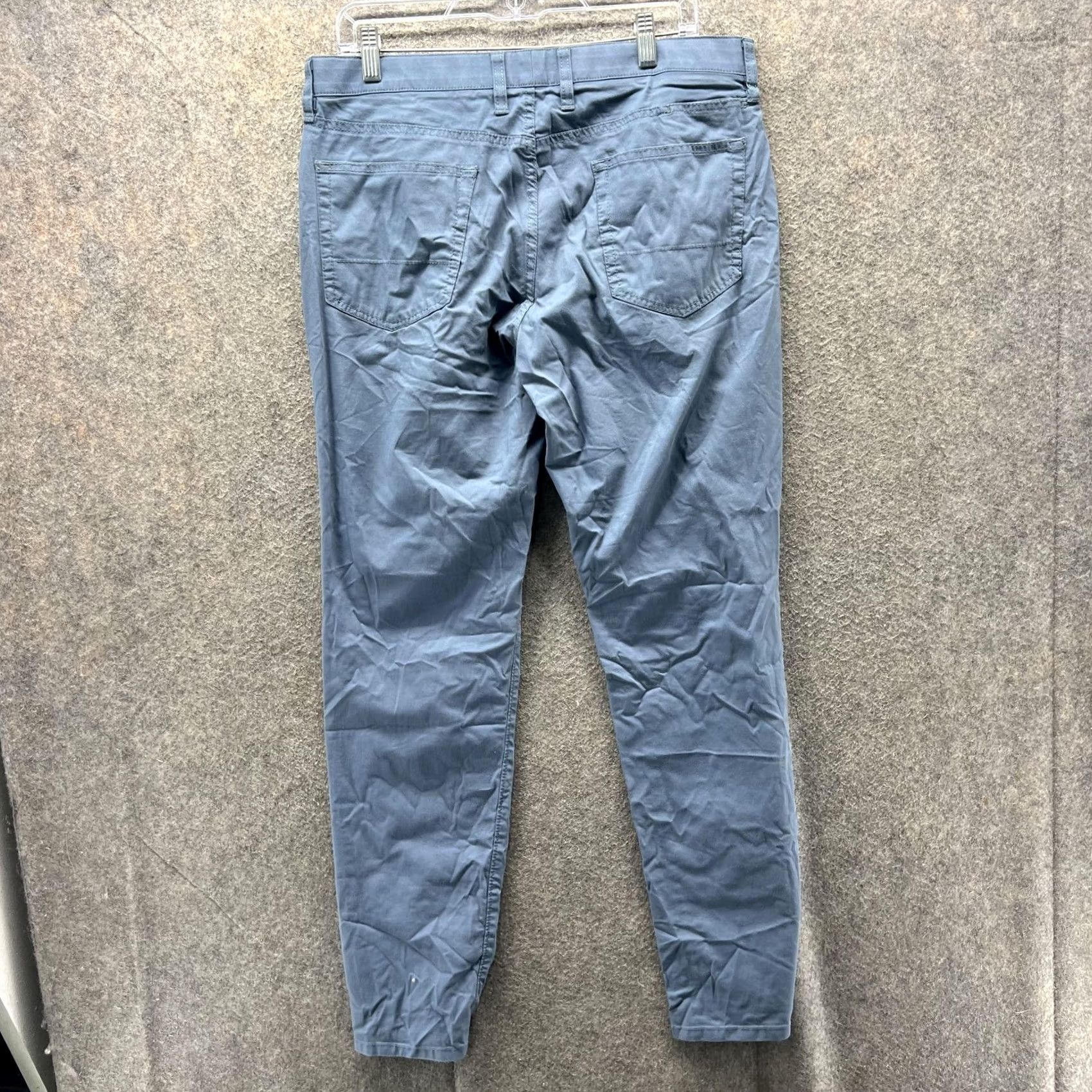 Bonobos Bonobos Pants Mens 33x32 Athletic Chino 3XDRY Blue Size US 33 - 2 Thumbnail