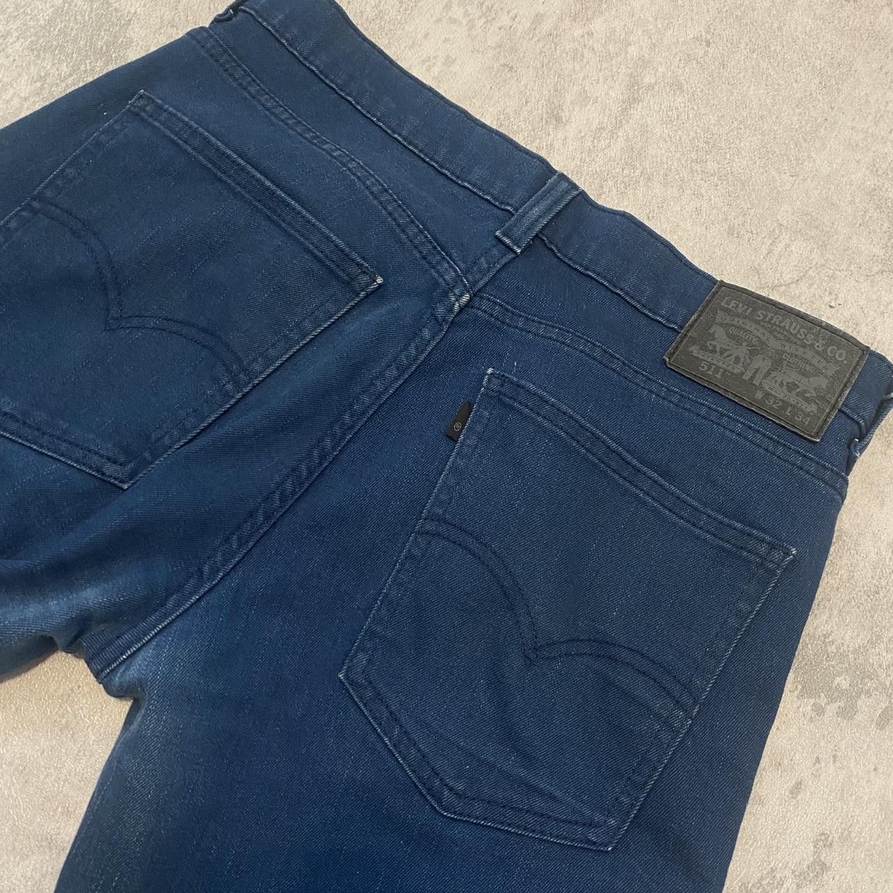 Levi's Levi's 511 navy blue denim jeans hip hop vintage y2k Size US 32 / EU 48 - 1 Thumbnail
